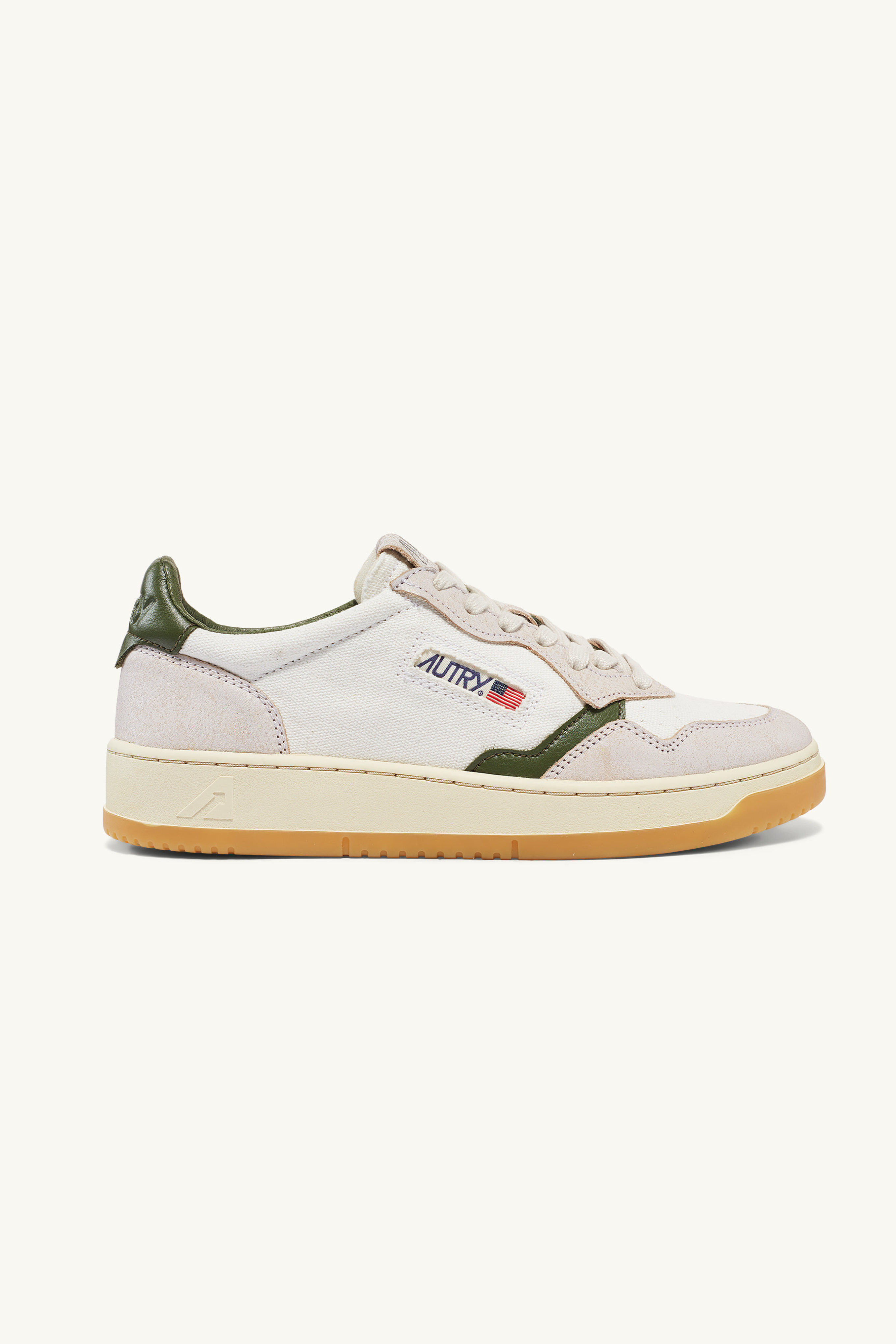 MEDALIST LOW SNEAKER - SAND WHITE/KAKI