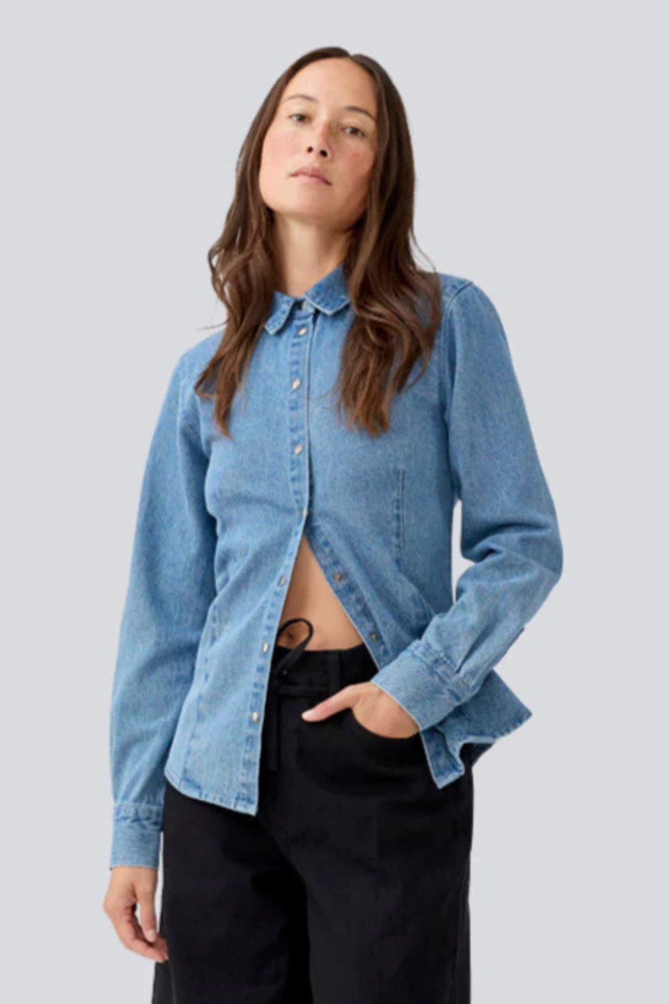 MINNI SHIRT - LIGHT BLUE