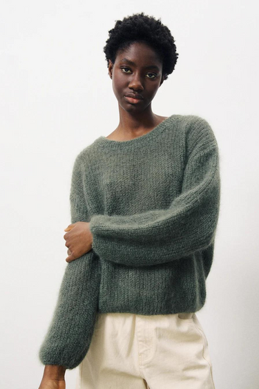 PATSY KNITWEAR - KAKI