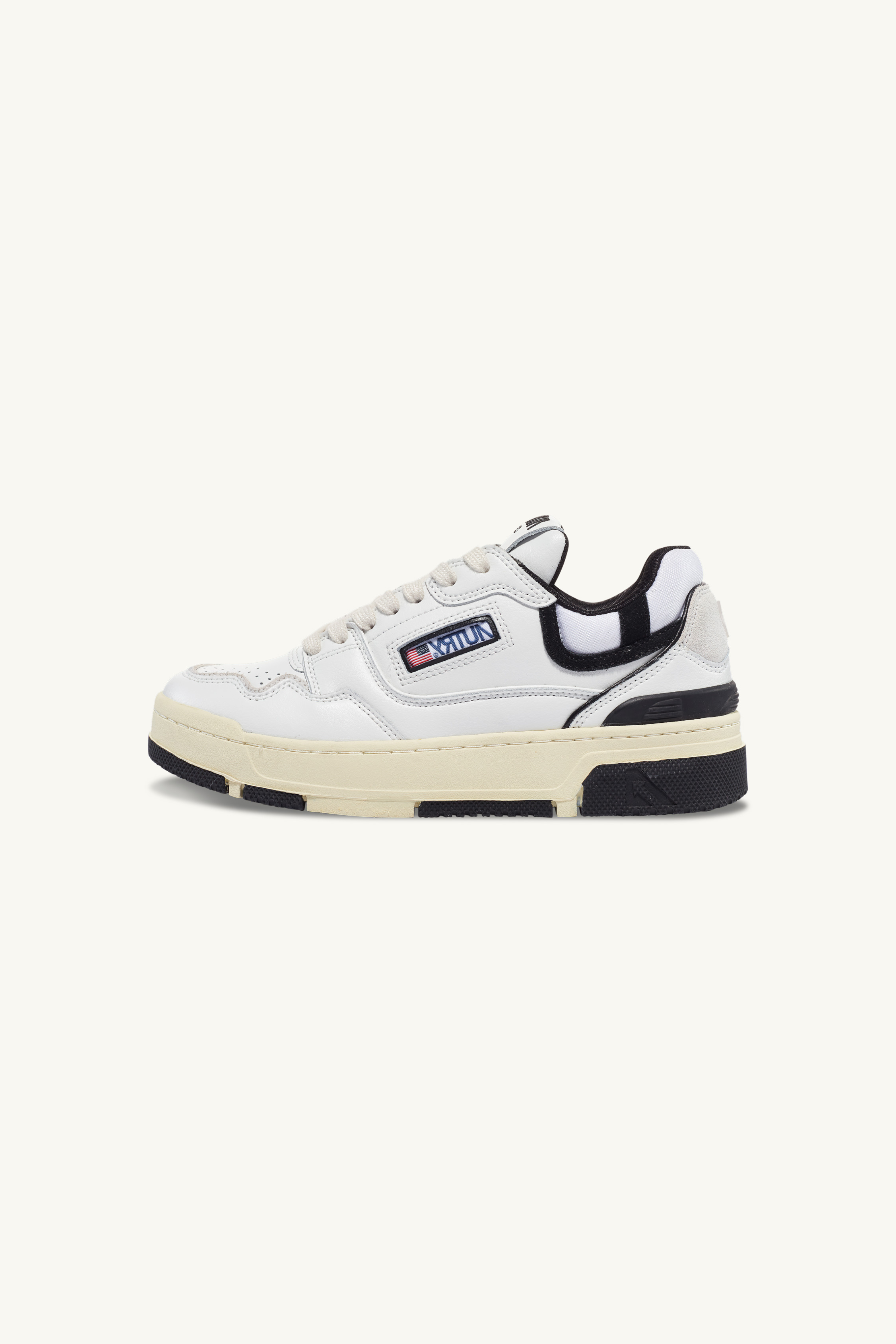 ROLW-MM04 - CLC SNEAKERS IN WHITE LEATHER AND BLACK