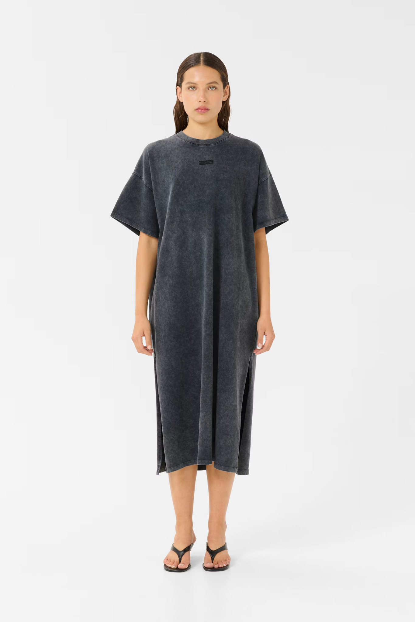 JIO DRESS - DARK GREY WASHED