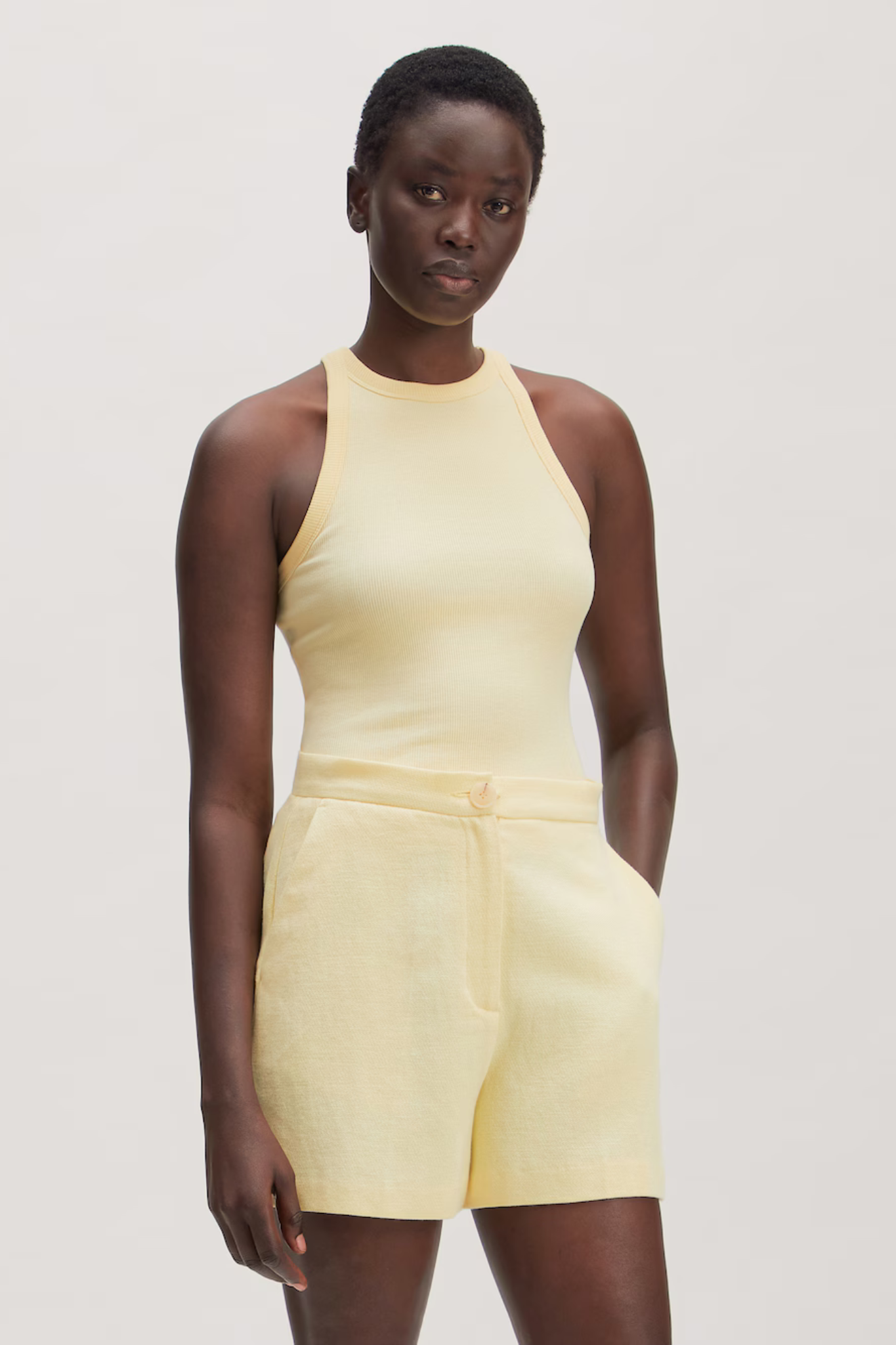 ORELIA TOP - DOUBLE CREAM
