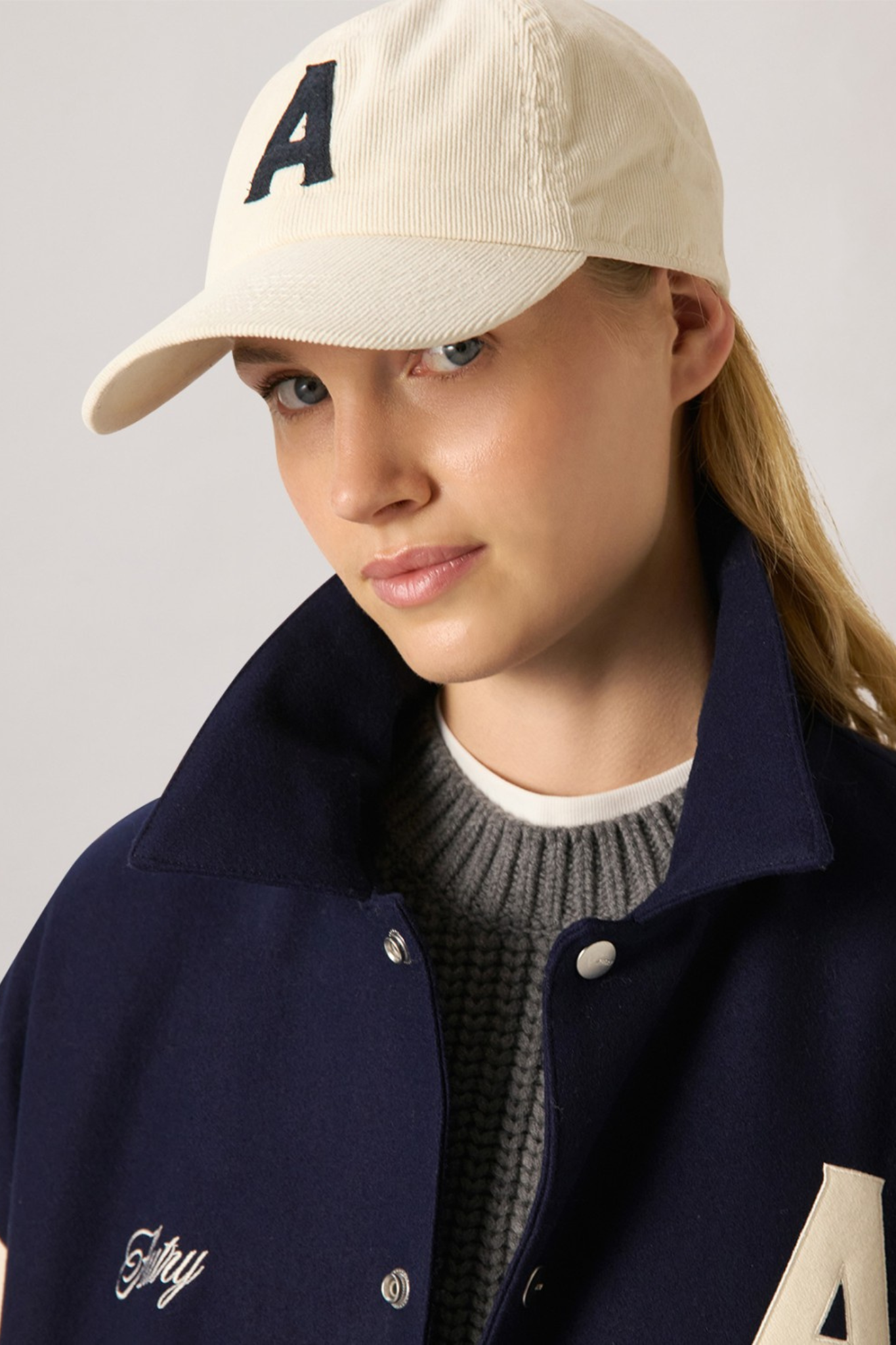 MAIN UNISEX BASEBALL CAP - ALABASTER