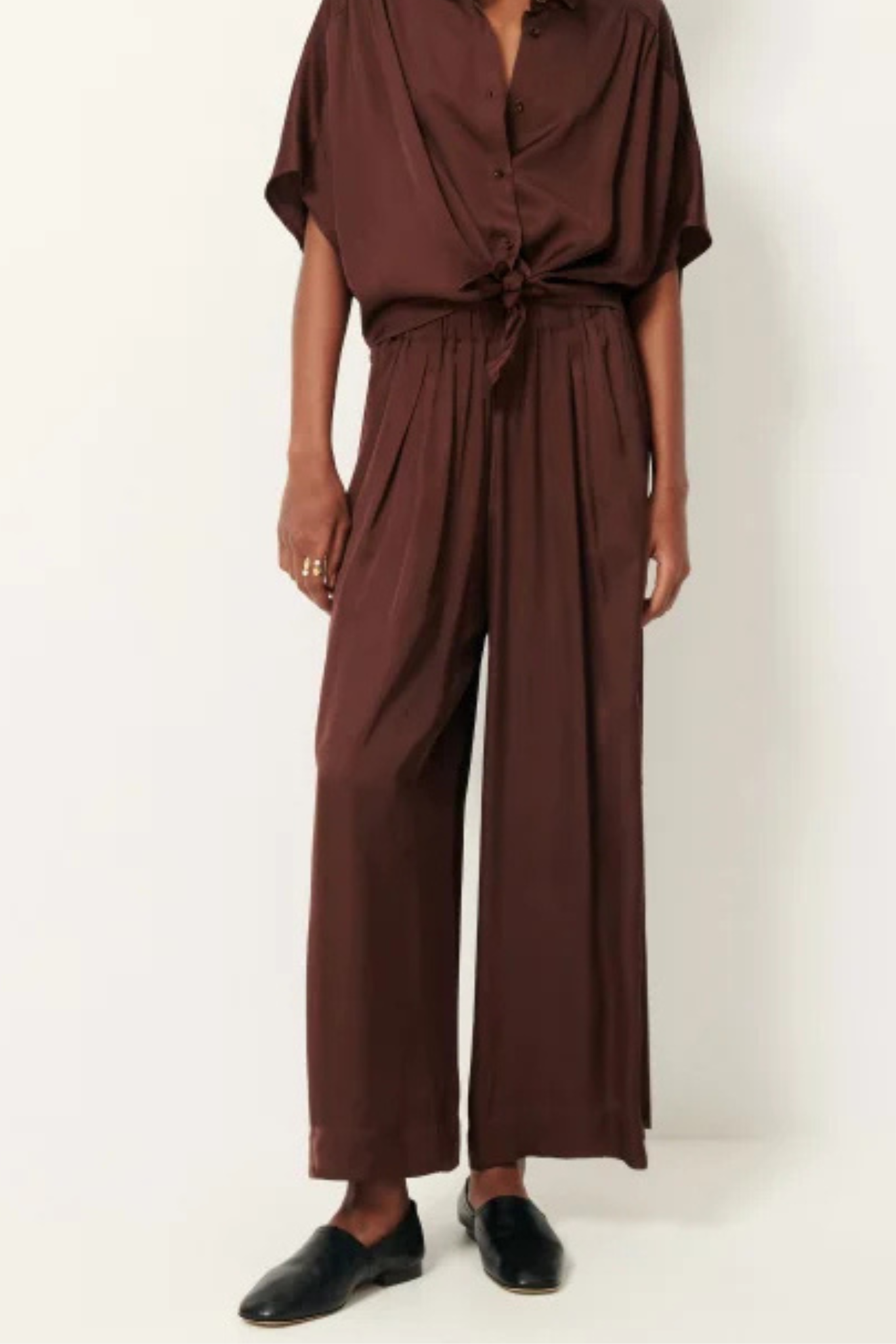 ISLA NIGHT PANTS - MOKA