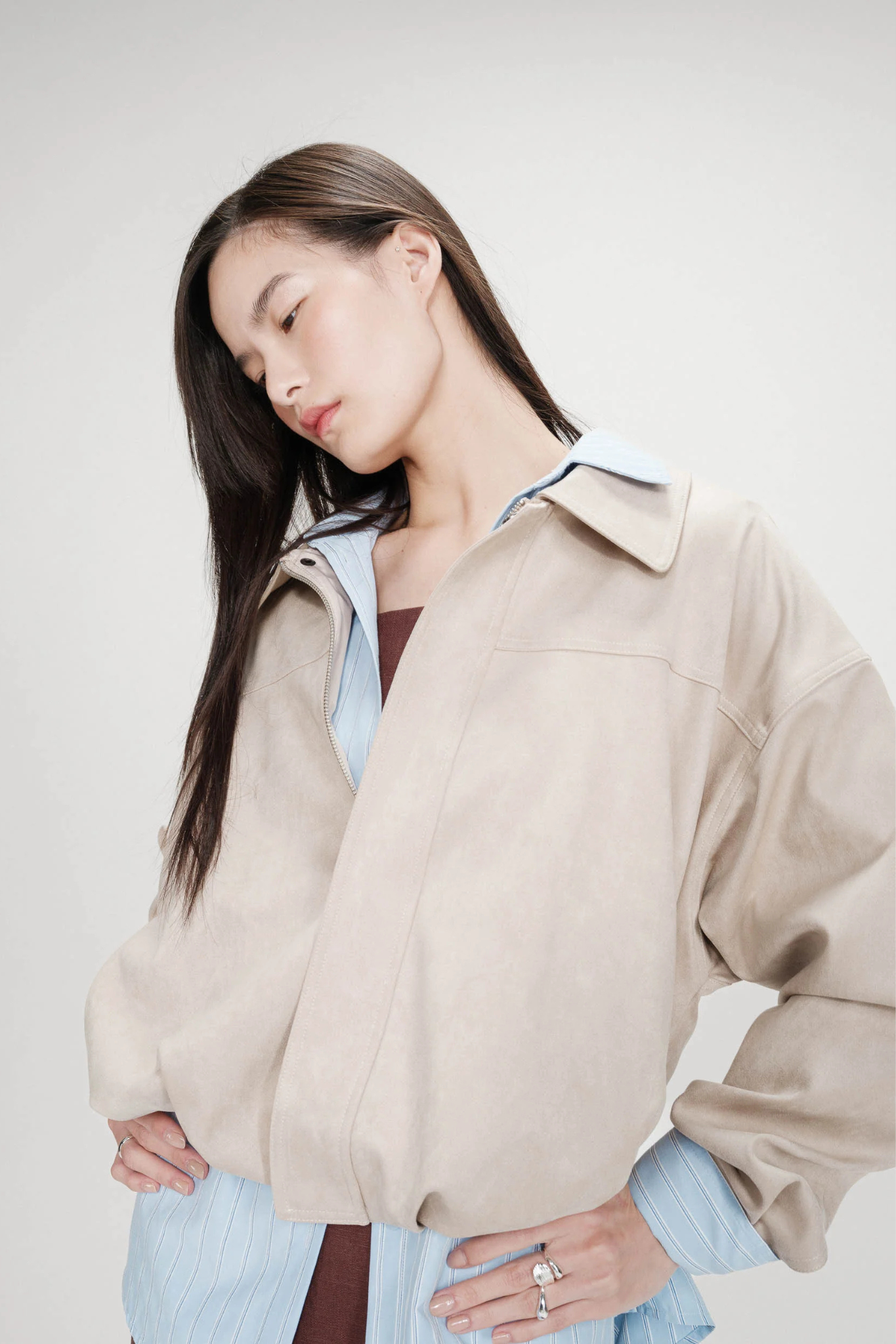 VERVE JACKET - BEIGE