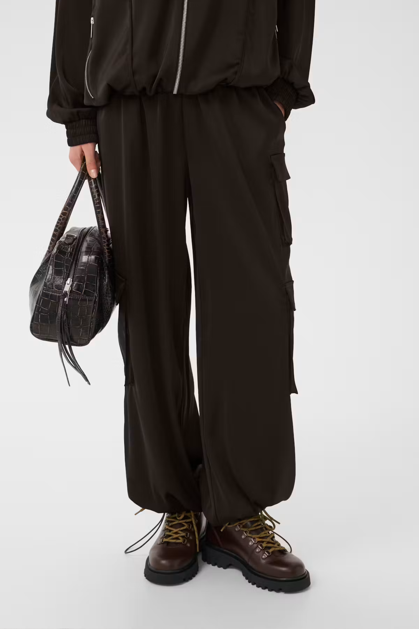 DARZI HW PANTS - GANACHE