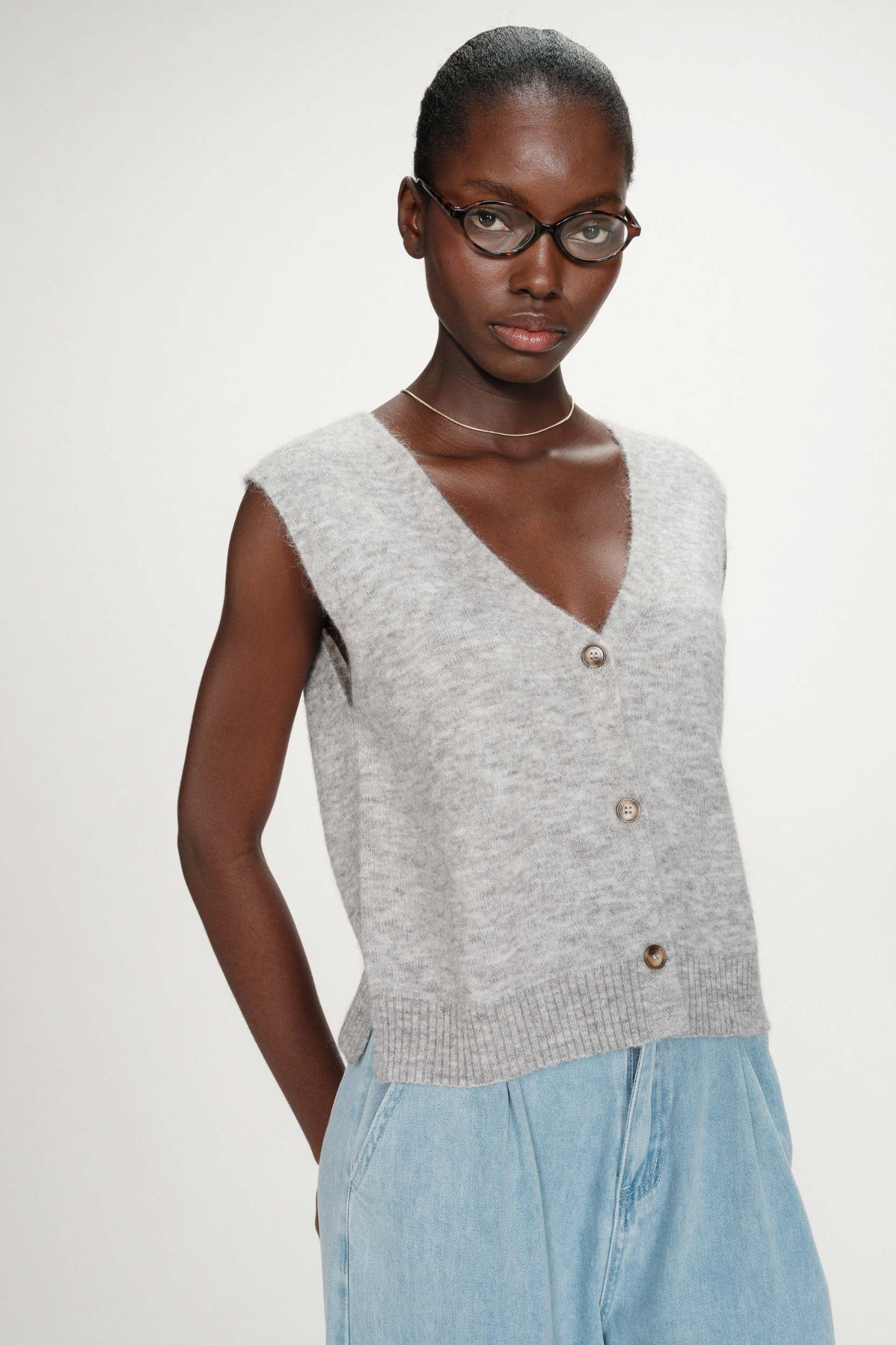 NARS CARDIGAN - GREY