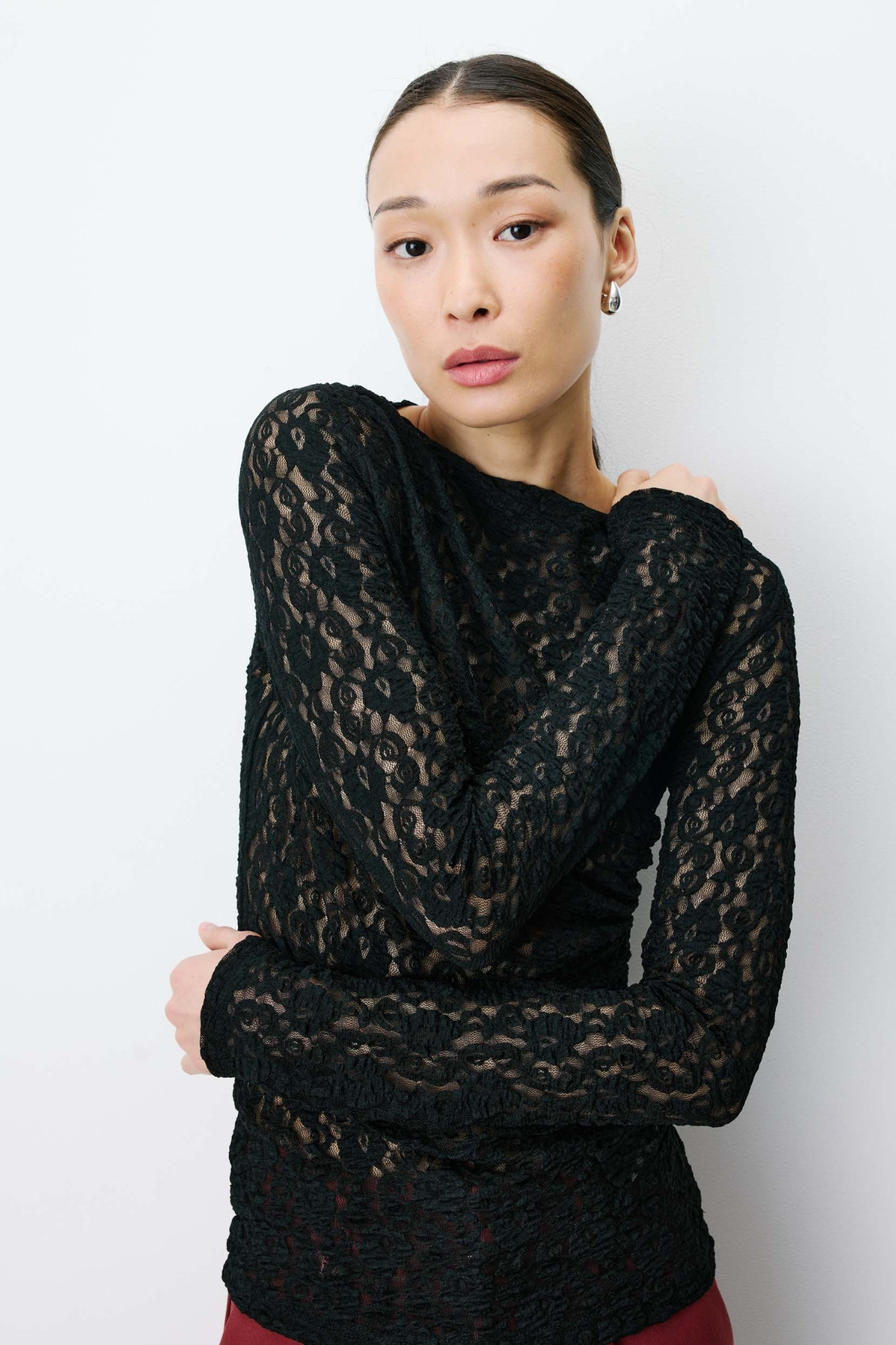 AVOINE TOP - BLACK