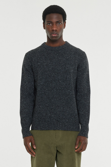 STARRYNIGHT KNITWEAR - DARK GREY MELANGE