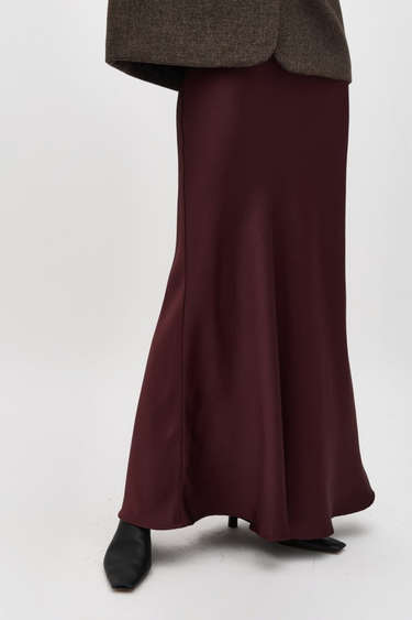 QUILANA MAILA-M SKIRT - BURGUNDY