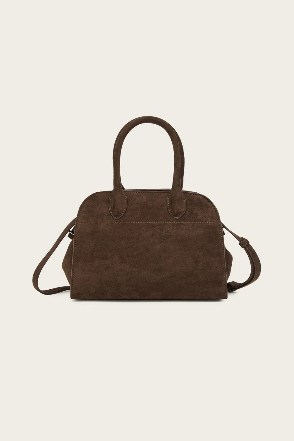 MEMPHIS REAL SUEDE BAG - COFFEE