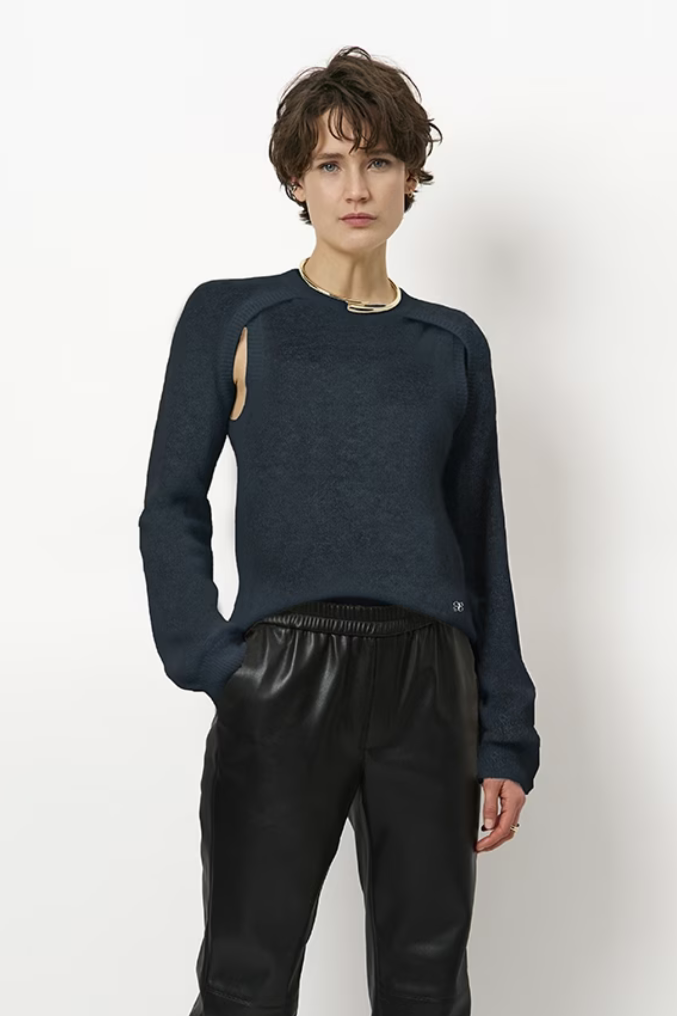 BRICE SWEATER - MIDNIGHT GREEN