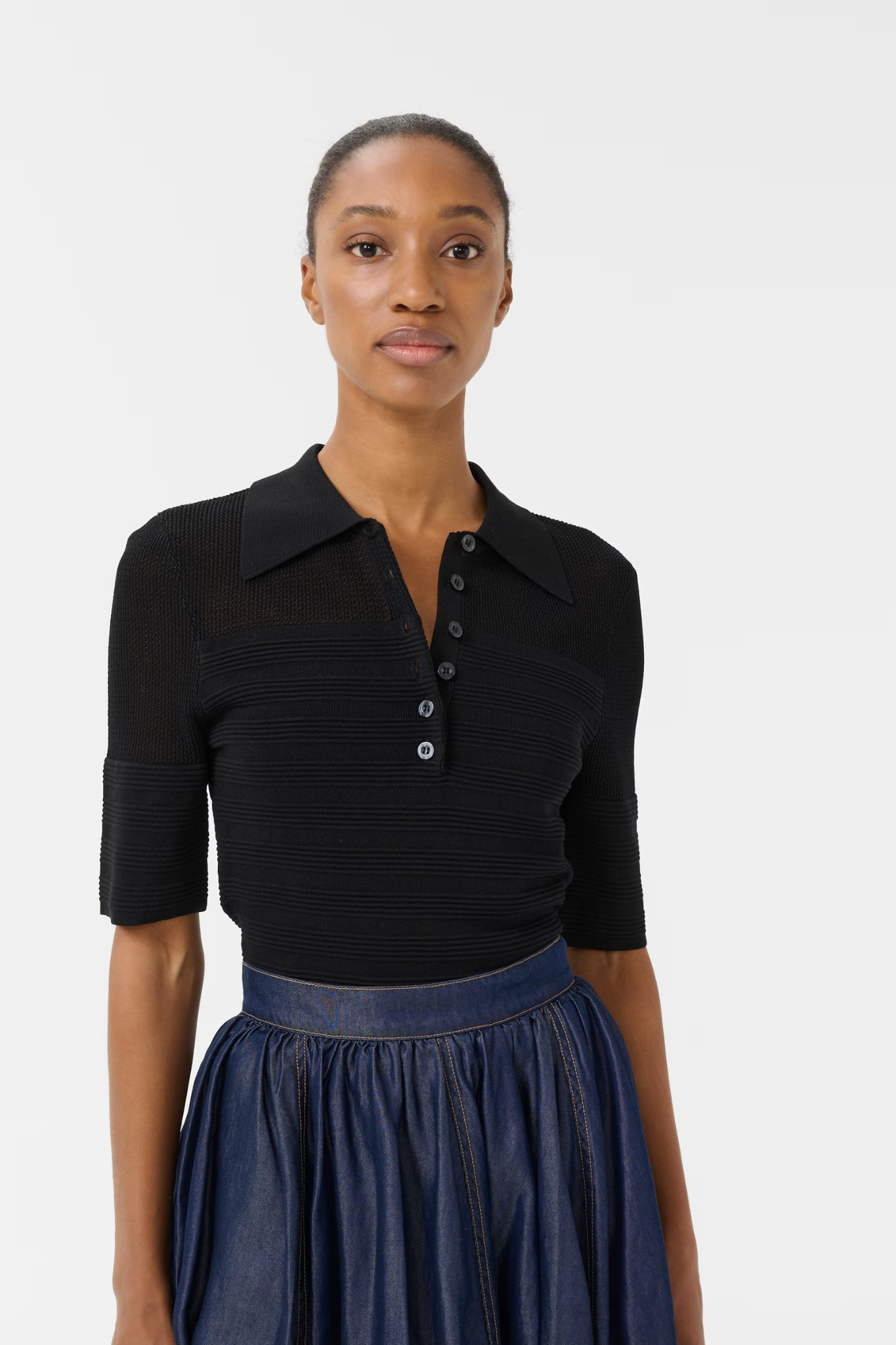 MAGNY TOP - BLACK