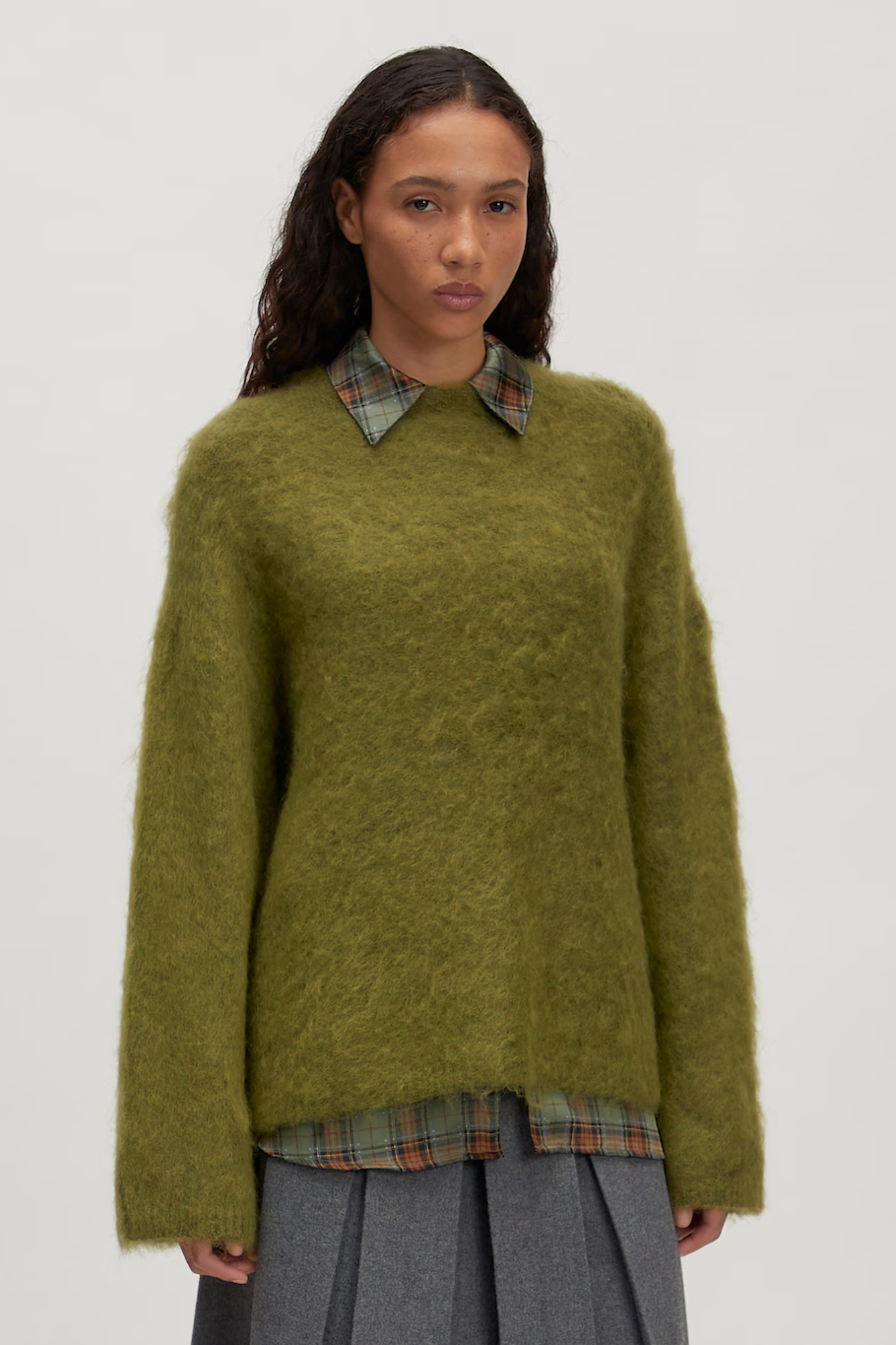 BAILEE MOHAIR SWEATER - MAYFLY