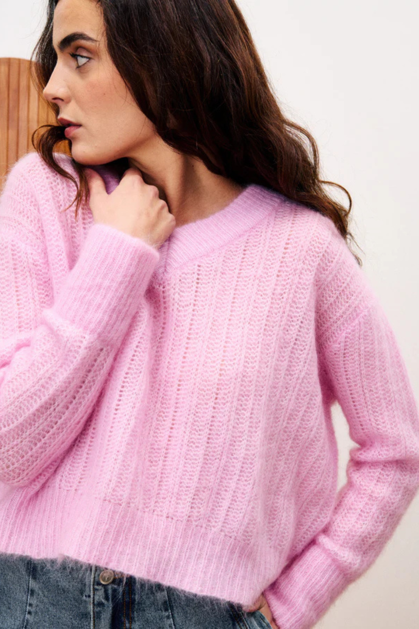 MYOSOTIS PULLOVER - ROSE PALE