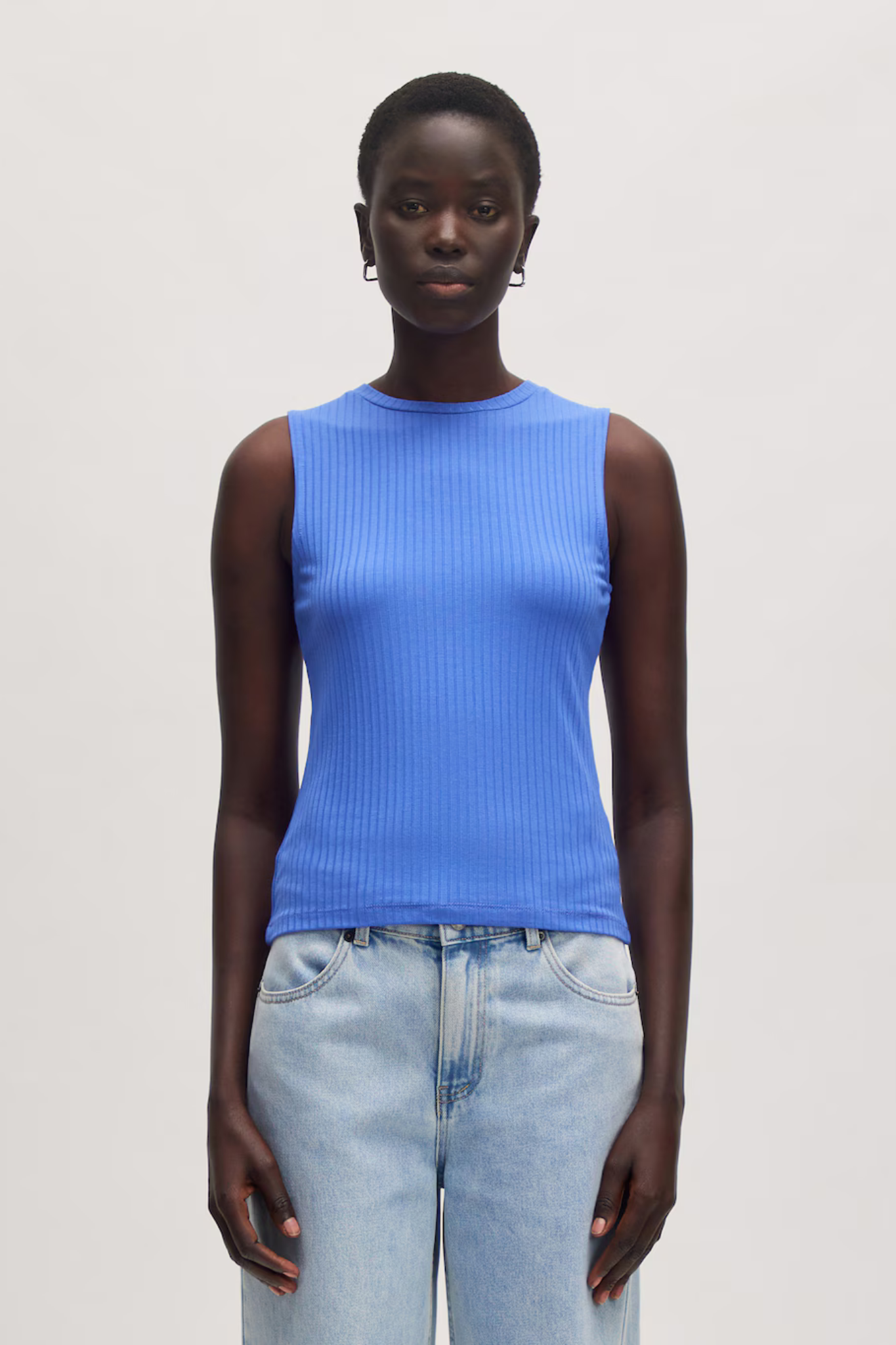 NAELA TOP - AMPARO BLUE