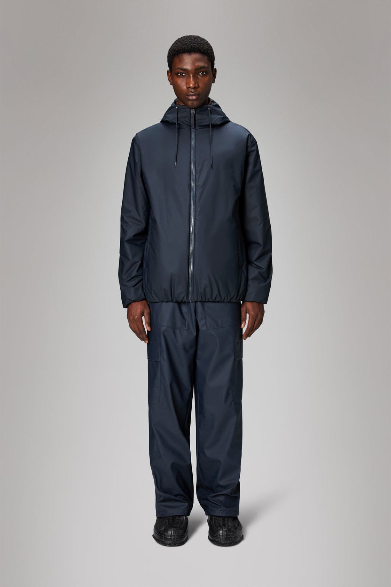 LOHJA INSULATED JACKET W3T - NAVY