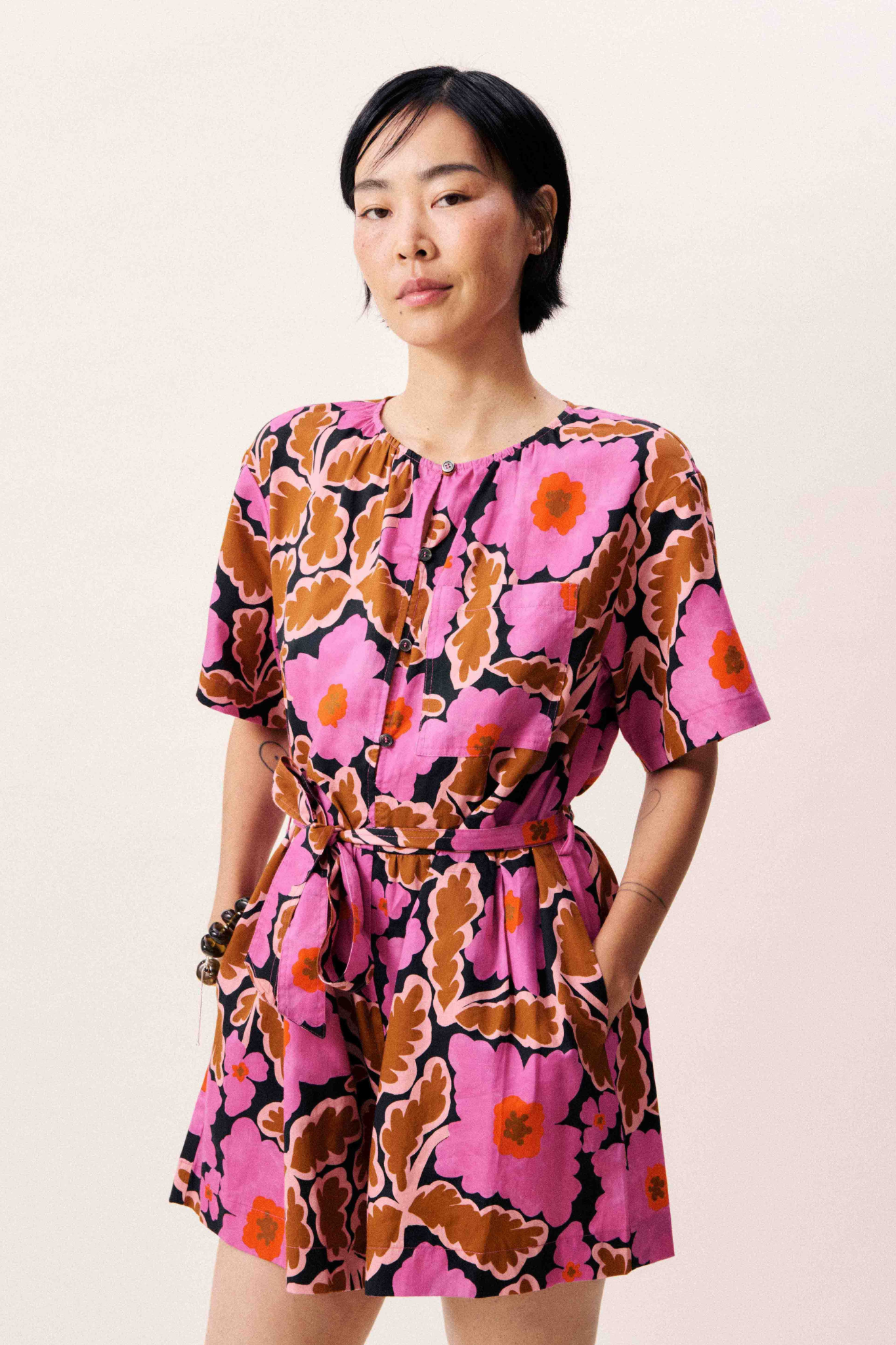 SALVINIA SHORT DRESS - VITORIA