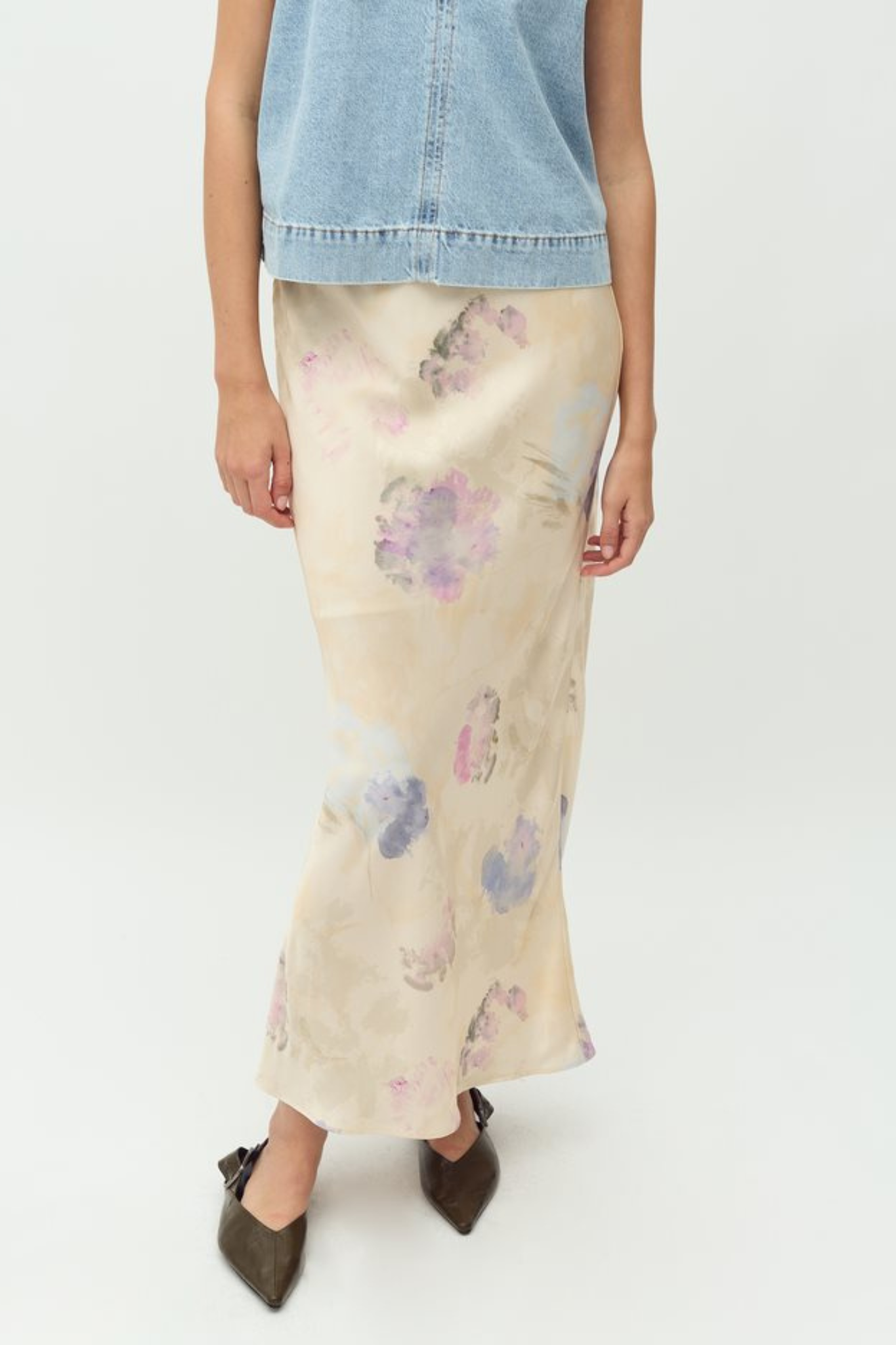 ANINDA SKIRT - NATURAL DYE PRINT