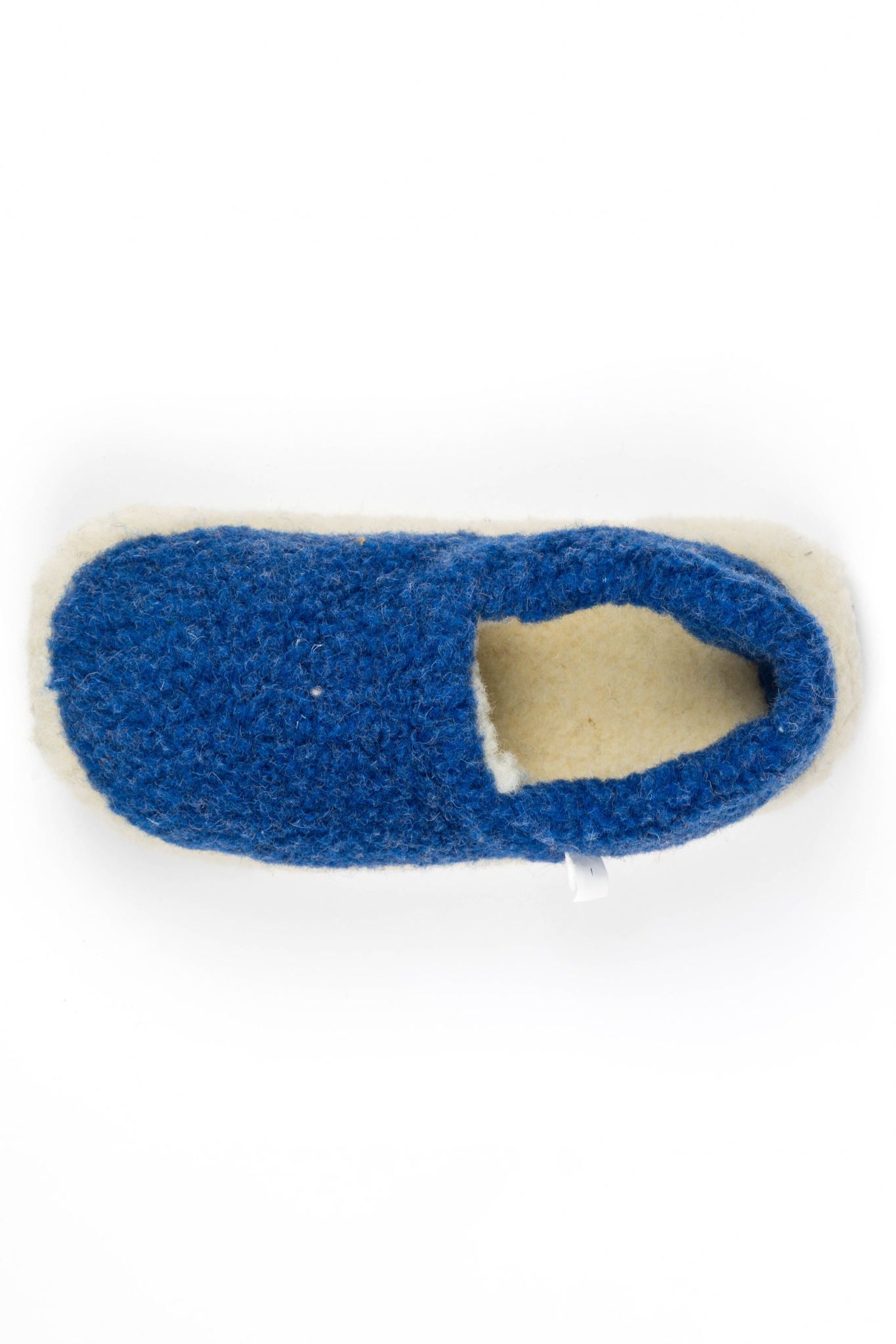 FULL WOOLLEN SLIPPERS - DEEP BLUE