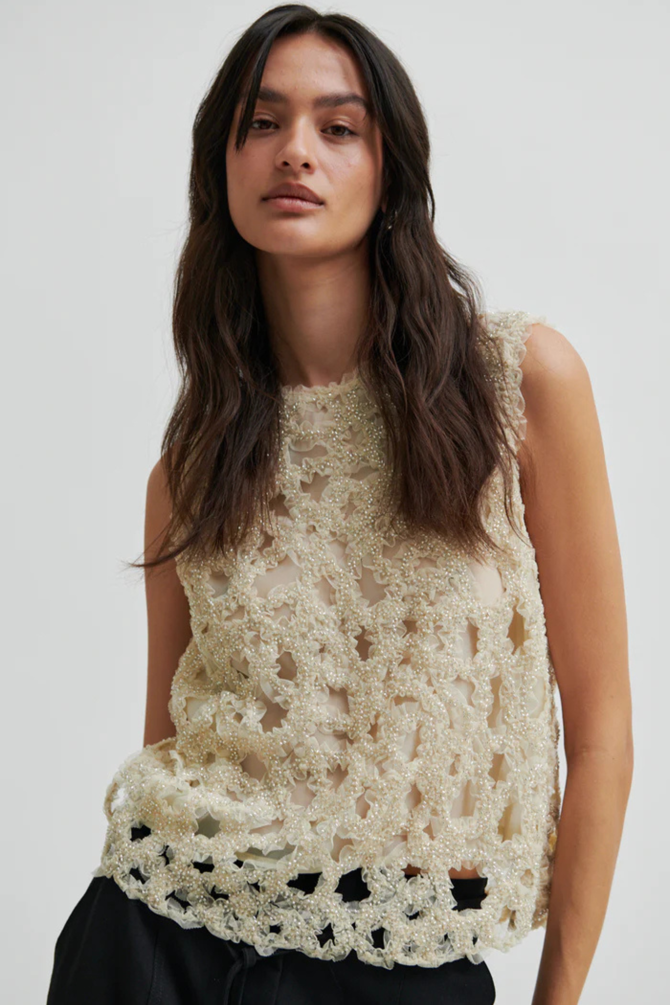 GLEAM TOP - SUMMER SAND