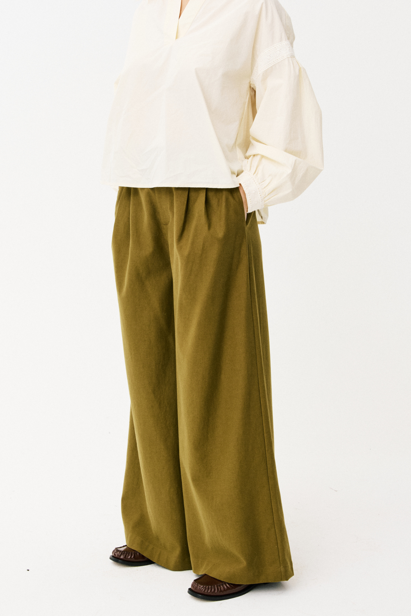 PHYBIE PANTS - KHAKI