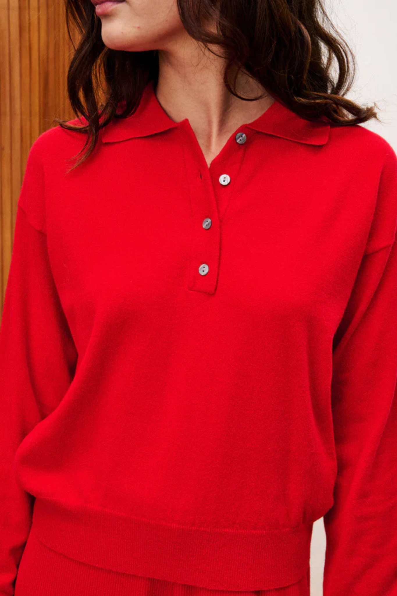 CHEDID PULLOVER - RED