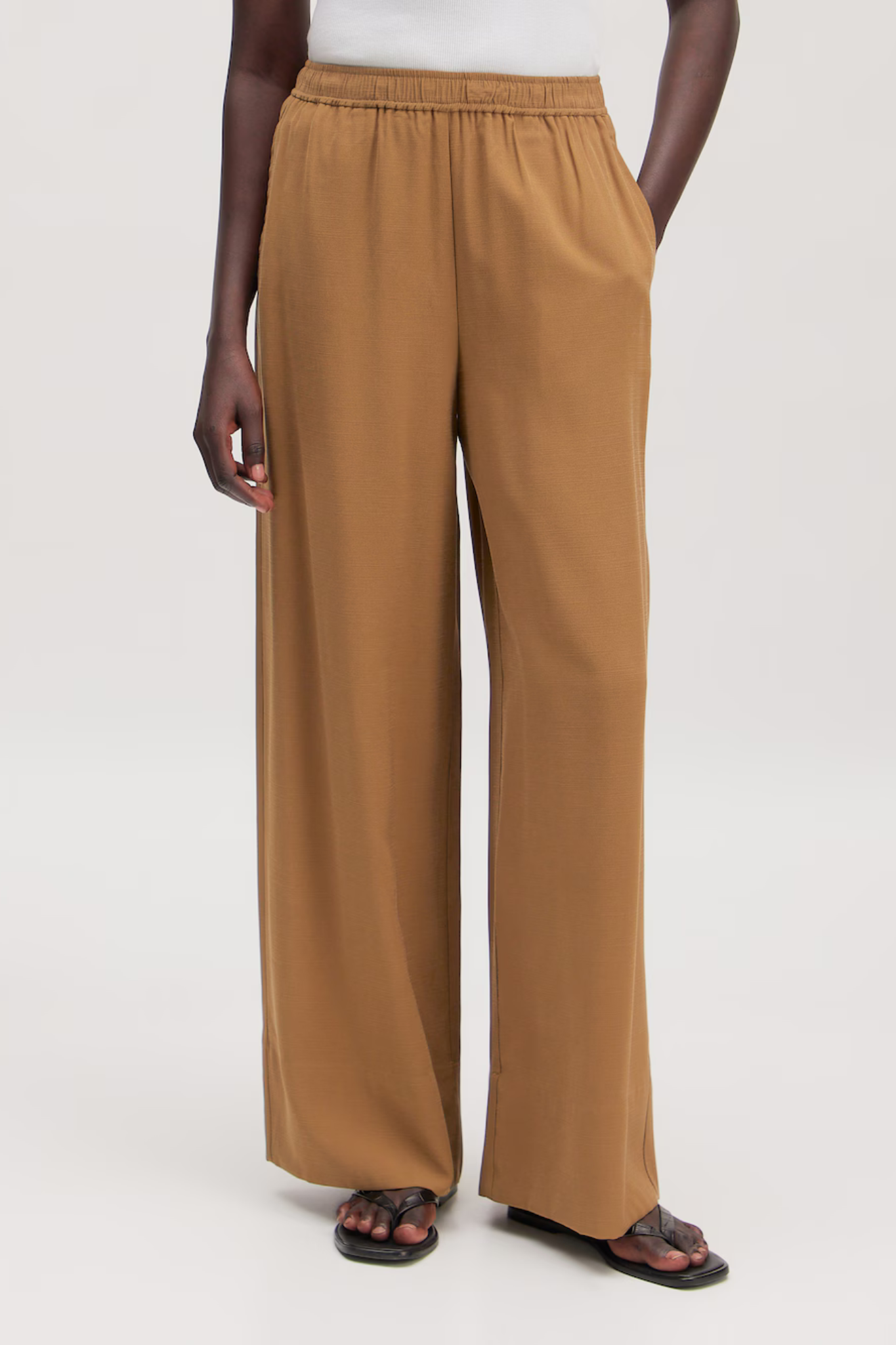 CATALEYA TROUSERS - KANGAROO
