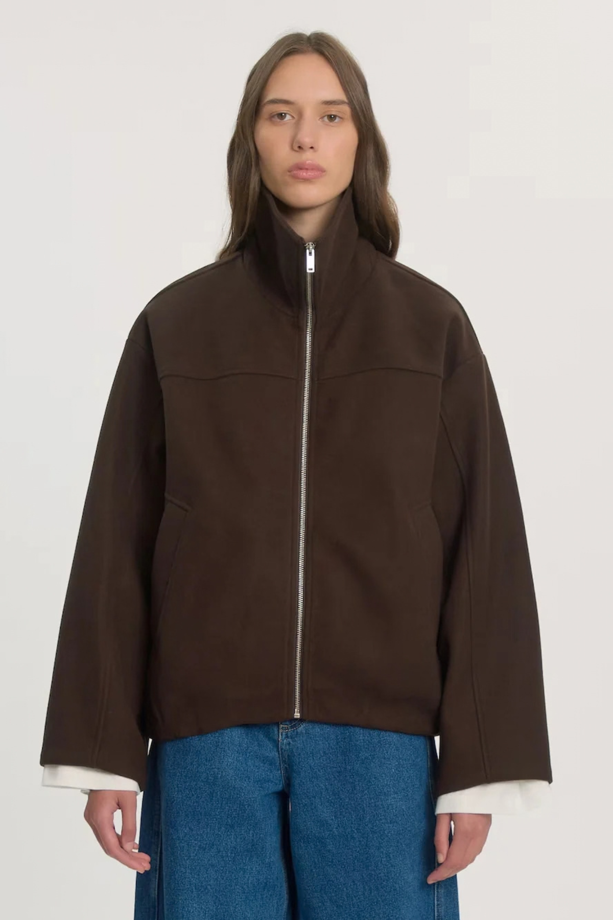 BRODEY JACKET - BLACK COFFEE