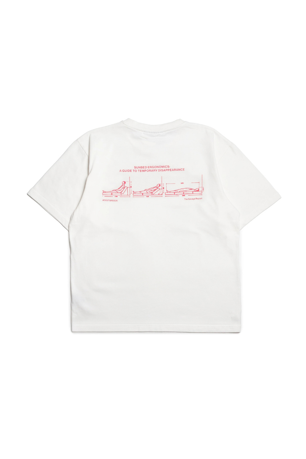 LAYING DOWN T-SHIRT - OFF WHITE