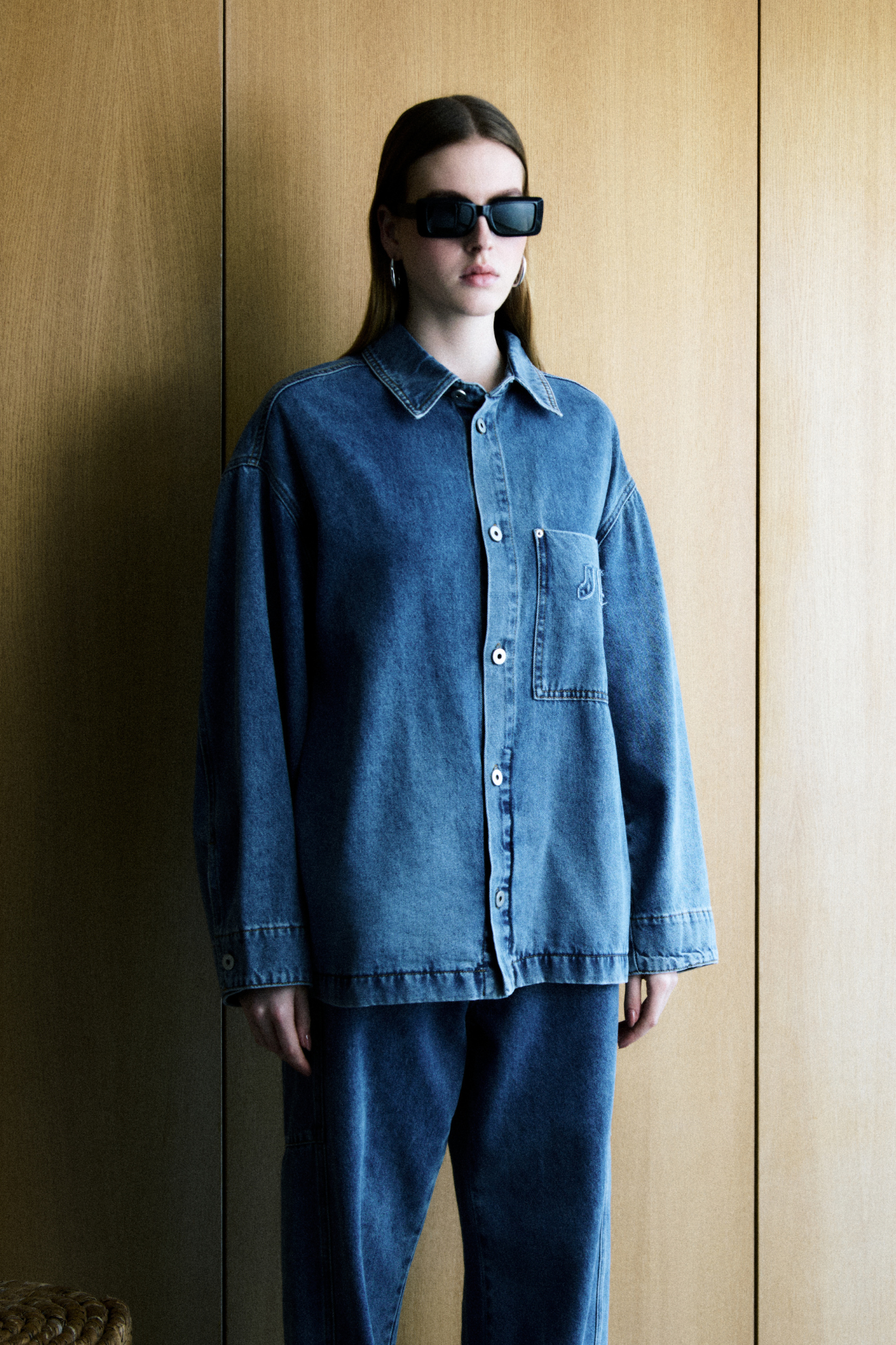 NATALIE SHIRT - BLUE JEAN