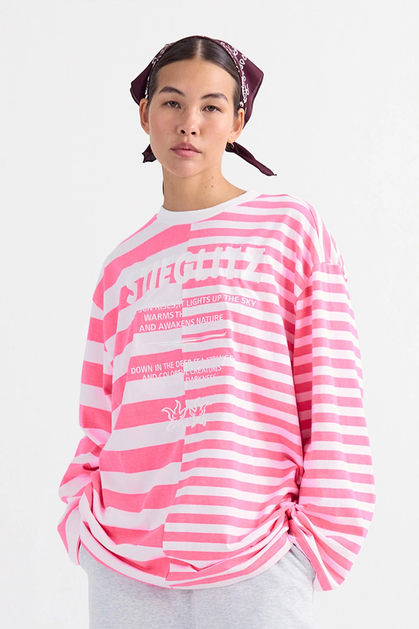 TACITO WIDE SKATE LONGSLEEVE - PINK