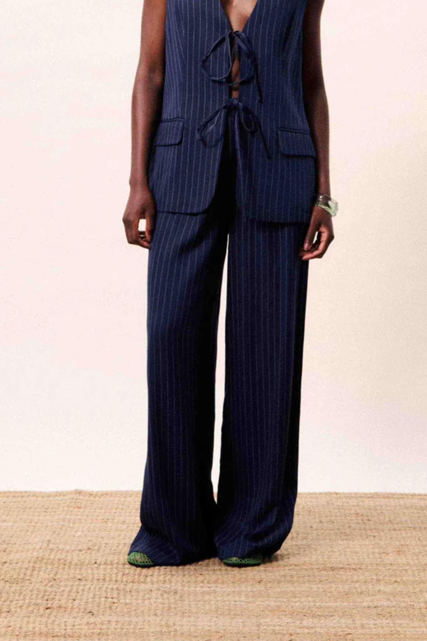 TORREA PANTS - NAVY BLUE