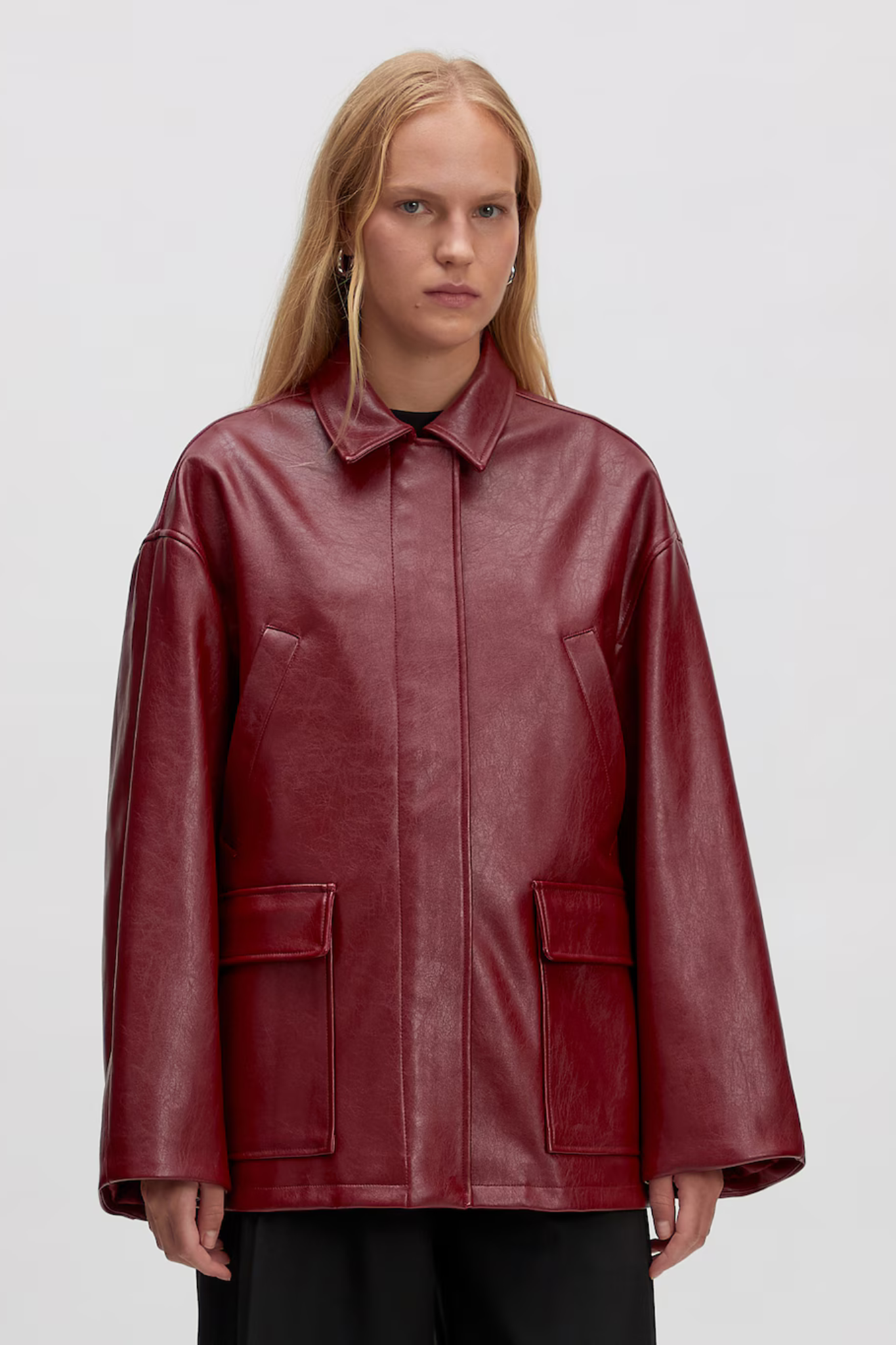CARIN JACKET - RHUBARB