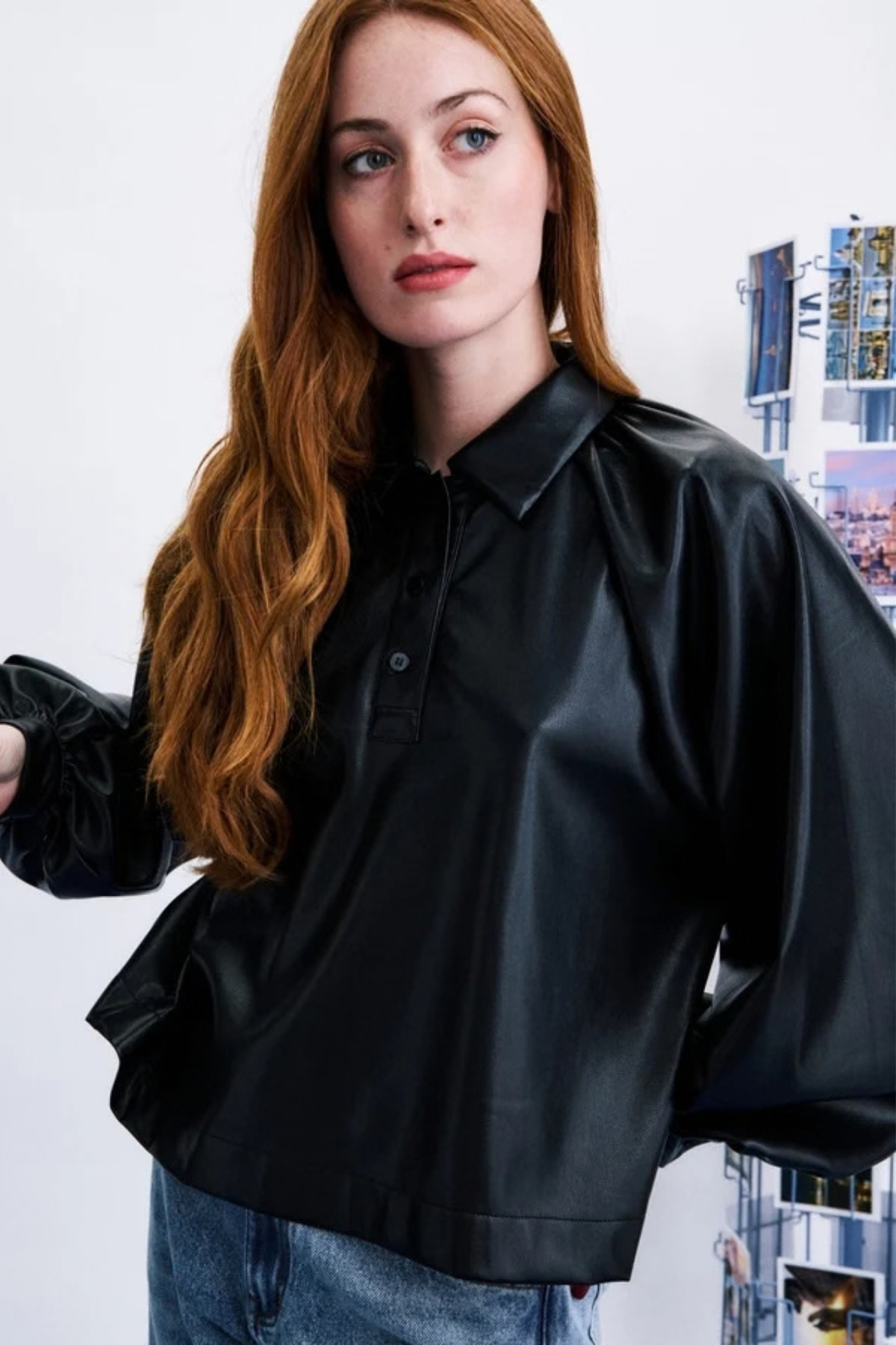 SEORAK BLOUSE - BLACK