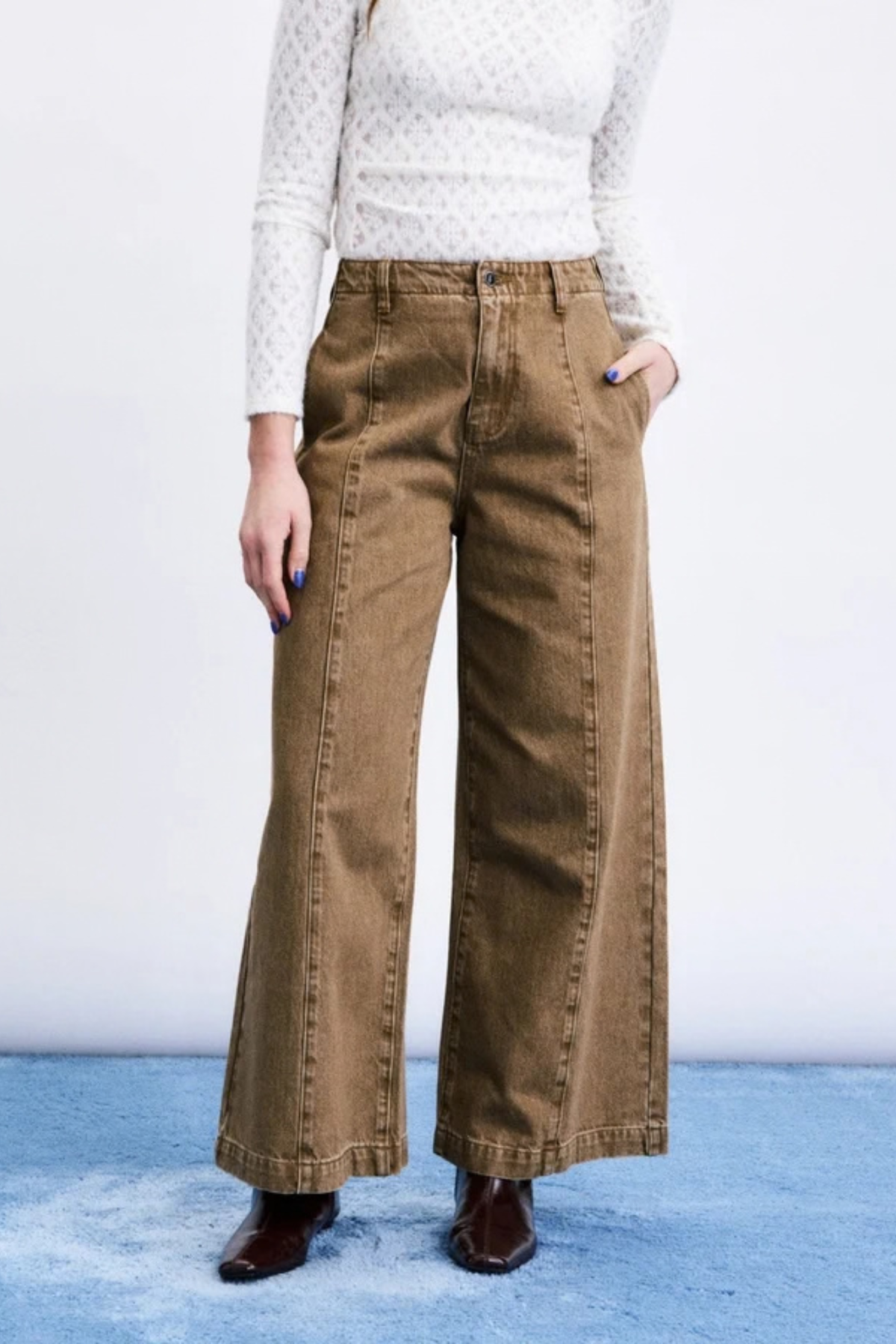 FUSHIMI JEANS - ICE BROWN