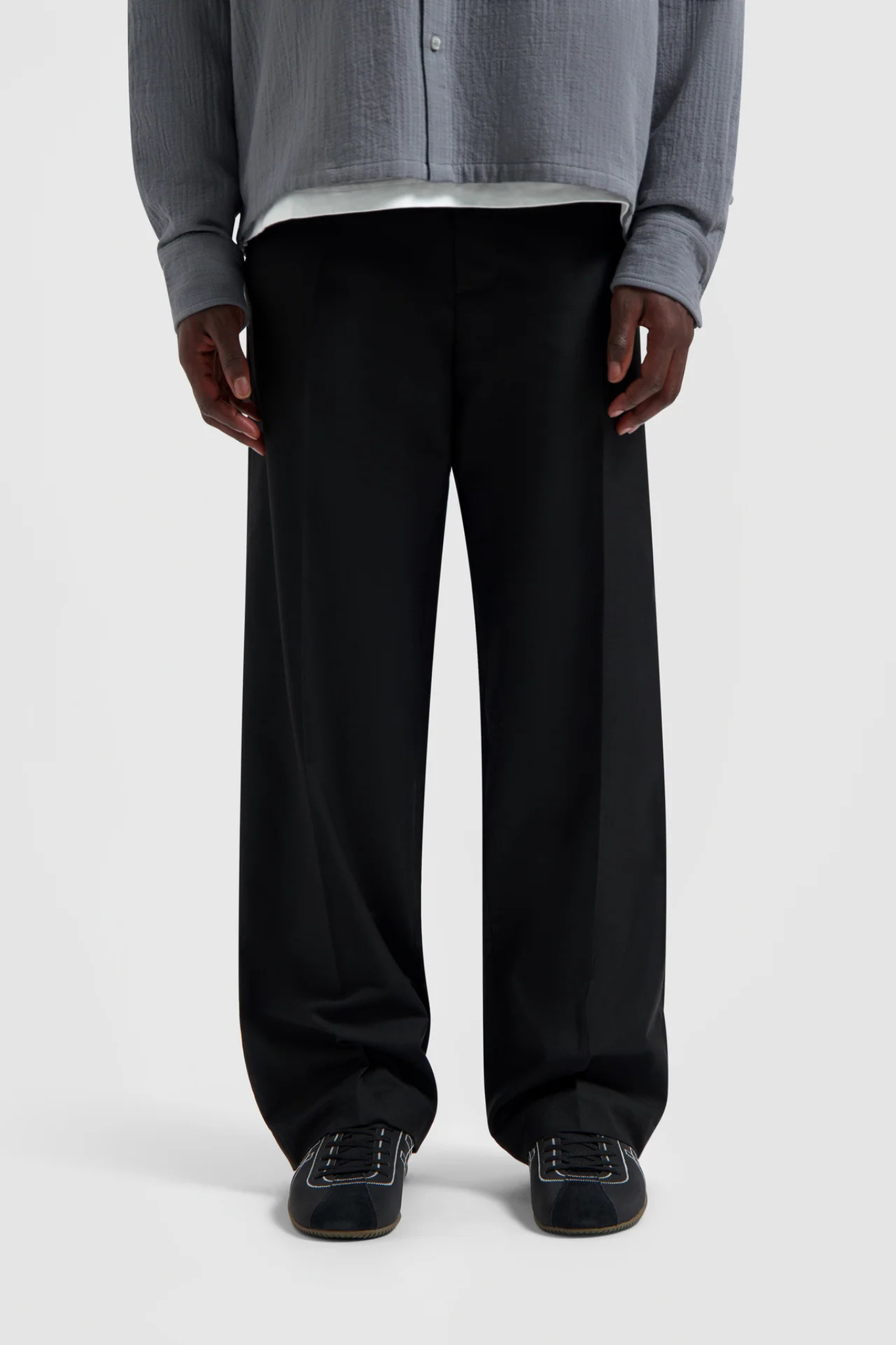 OLAF TAILORED PANT - BLACK