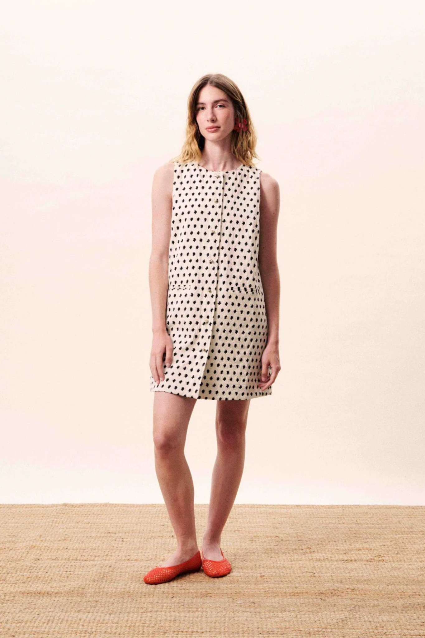 TAMARINIA DRESS - CREME
