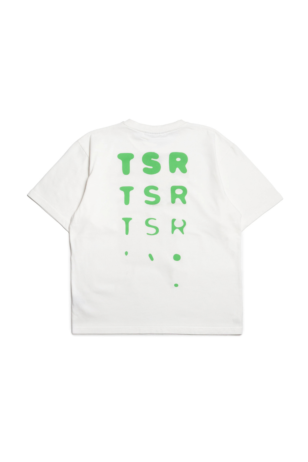 TSR OPTIC T-SHIRT -  OFF WHITE/GREEN