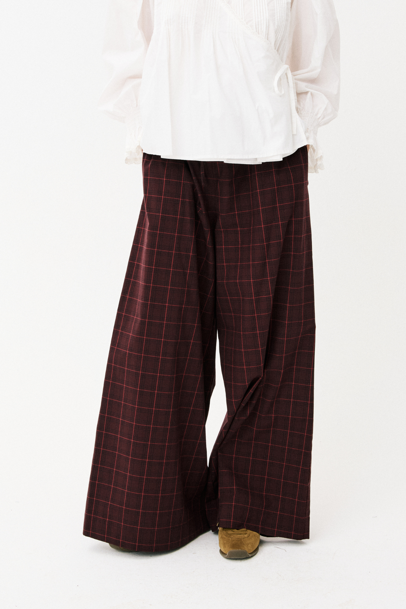 ANISE PANTS - BORDEAUX