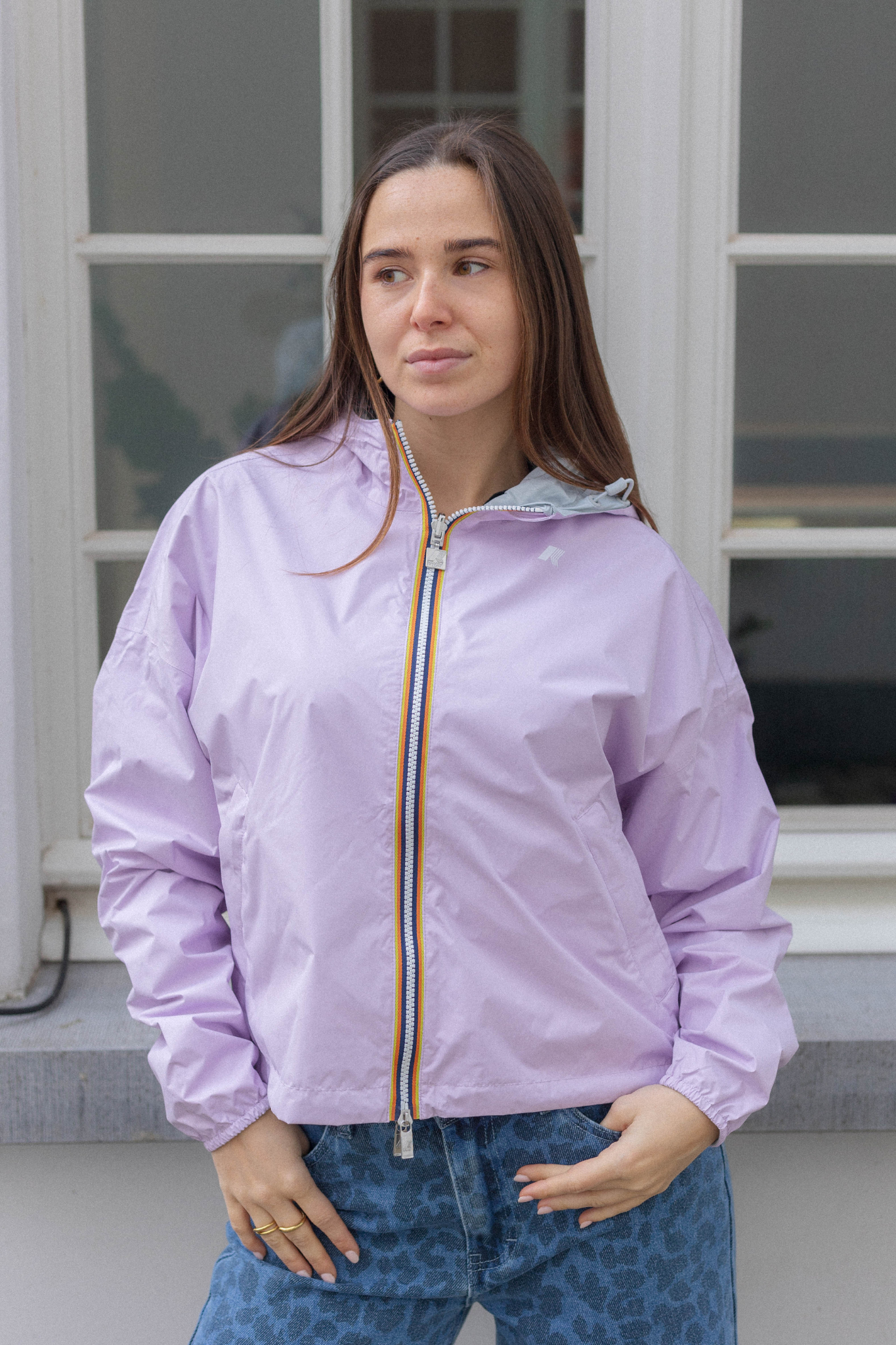 LAURETTE PLUS.2 DOUBLE JACKET - VIOLET LT LILAC/GREY