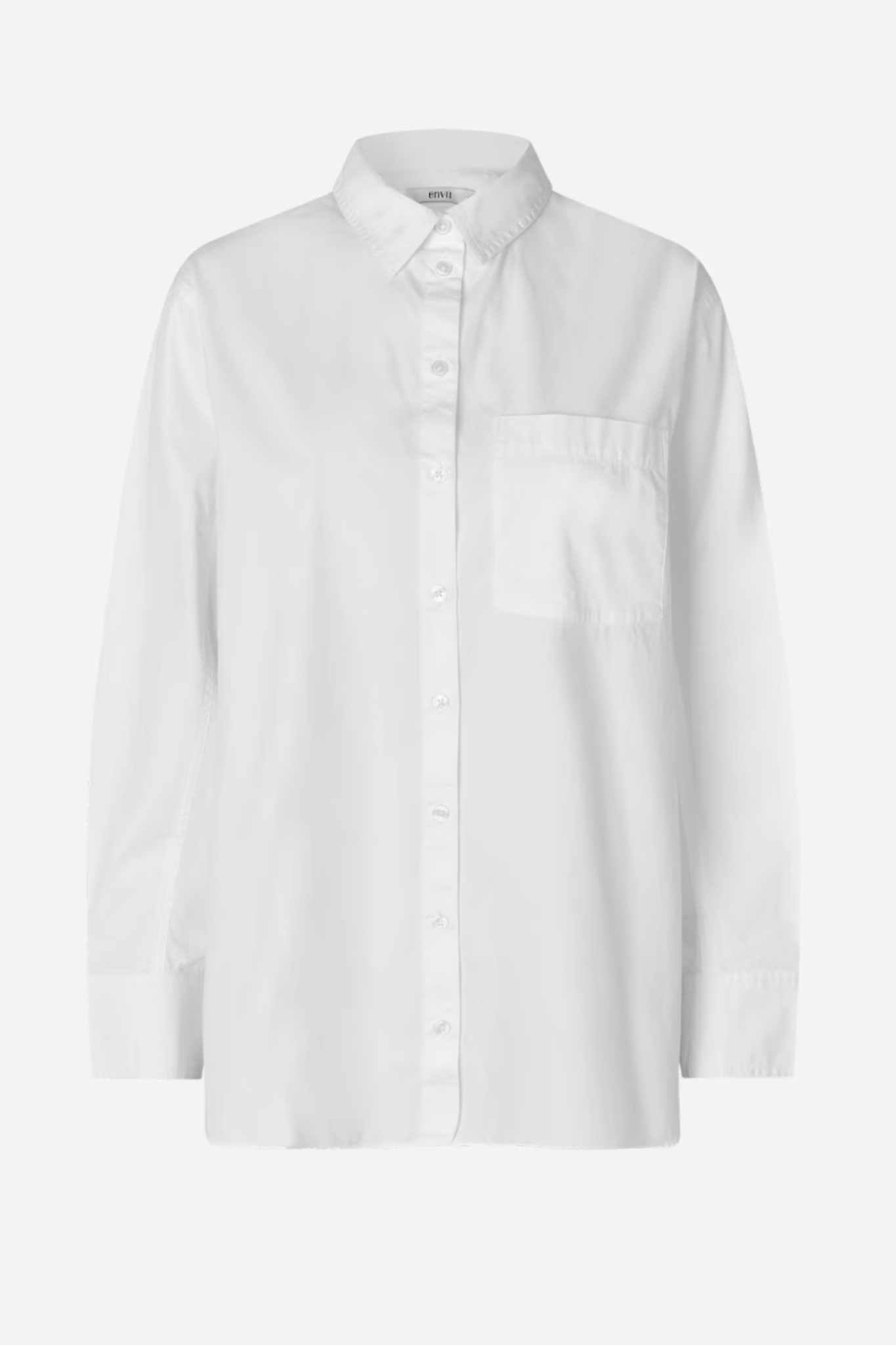 ENWEBSTER LS SHIRT - WHITE