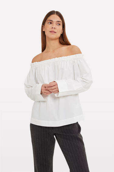 ENHARRIET LS TOP - WHITE