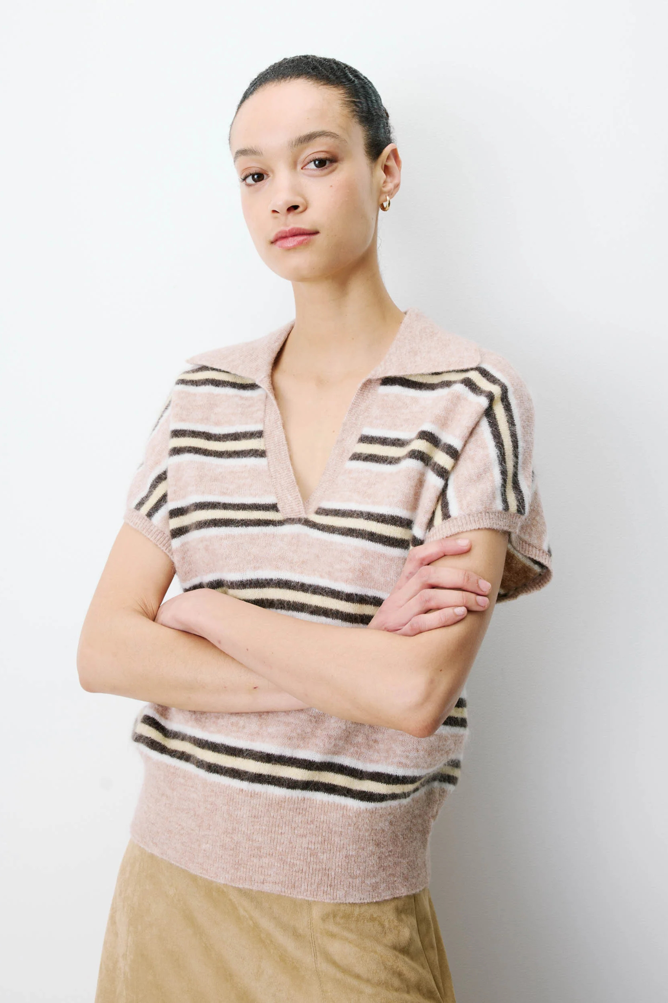AIZEN SWEATER - BEIGE