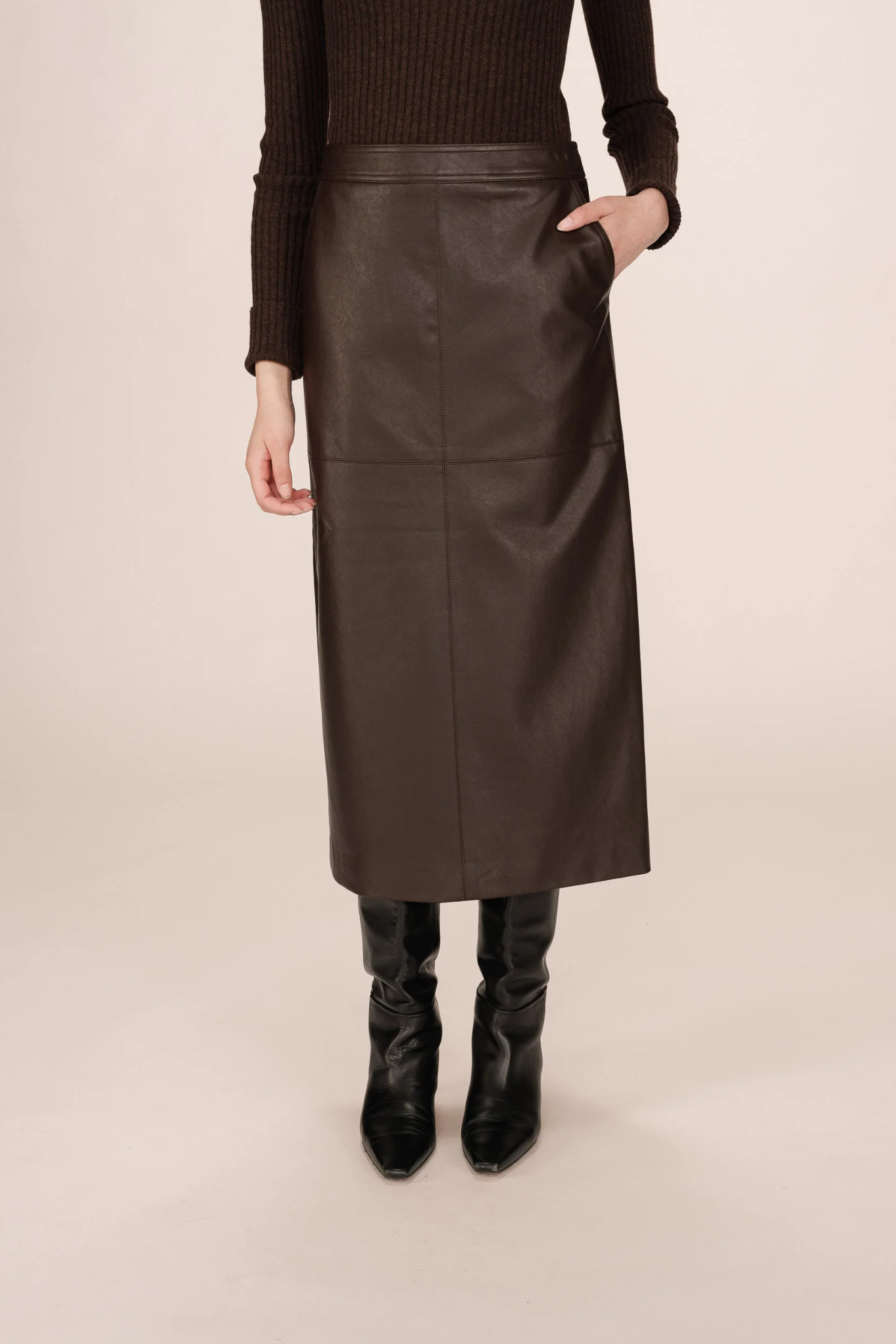 SIRENE SKIRT - CHOCOLAT