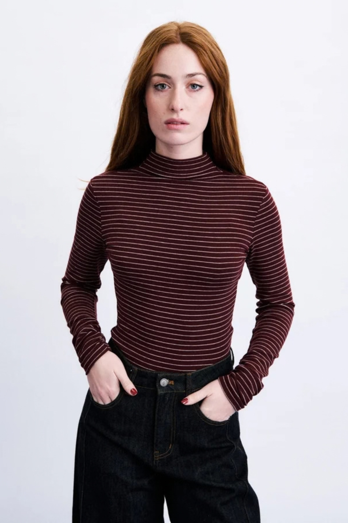 ODORI TOP - BORDEAUX