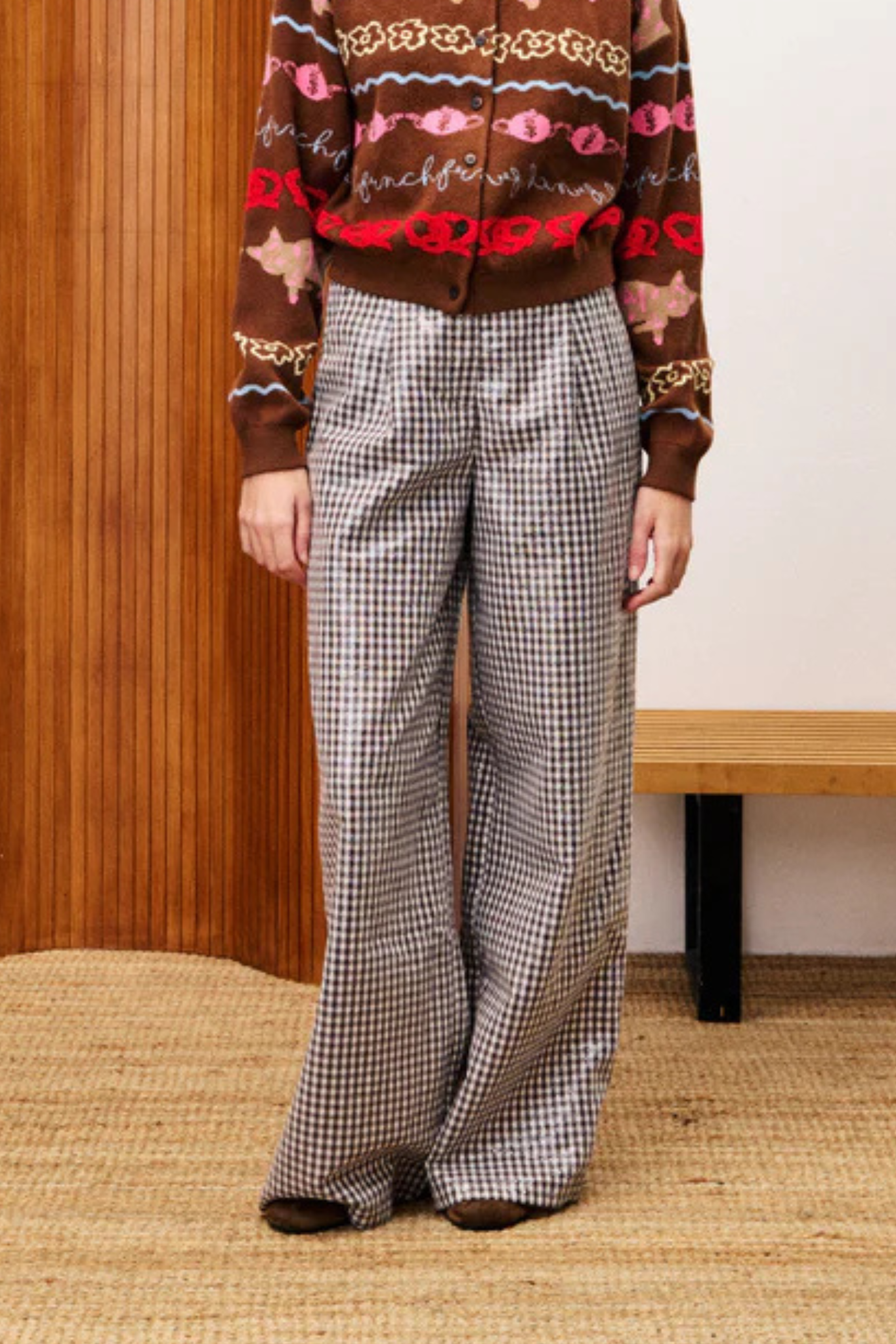 NINOU PANTS - CHOCOLAT