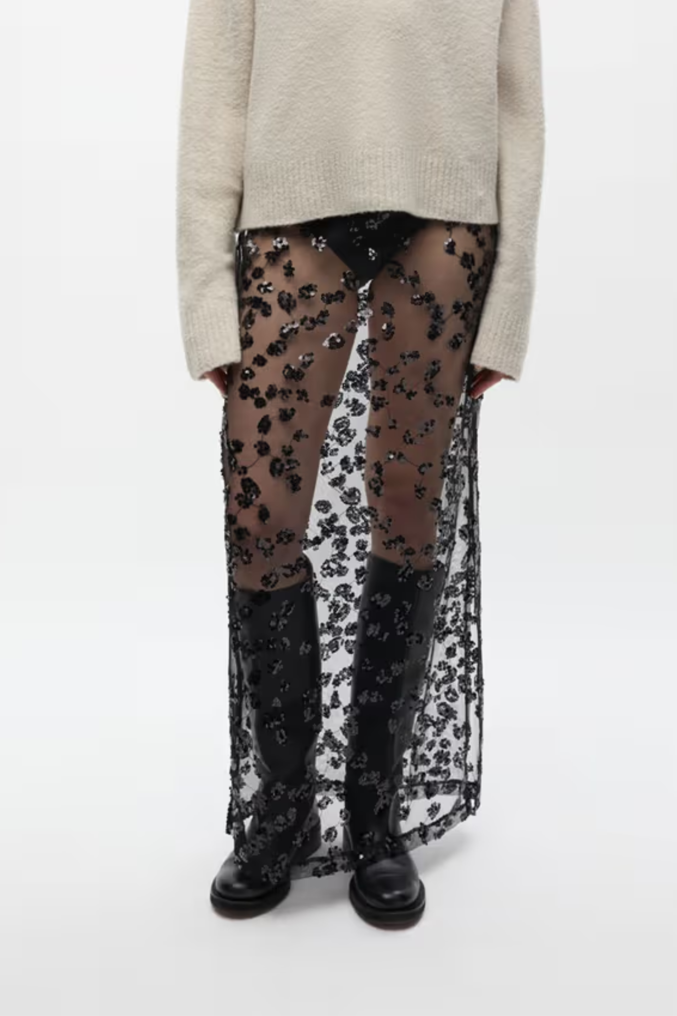 ISBERGA SKIRT - BLACK