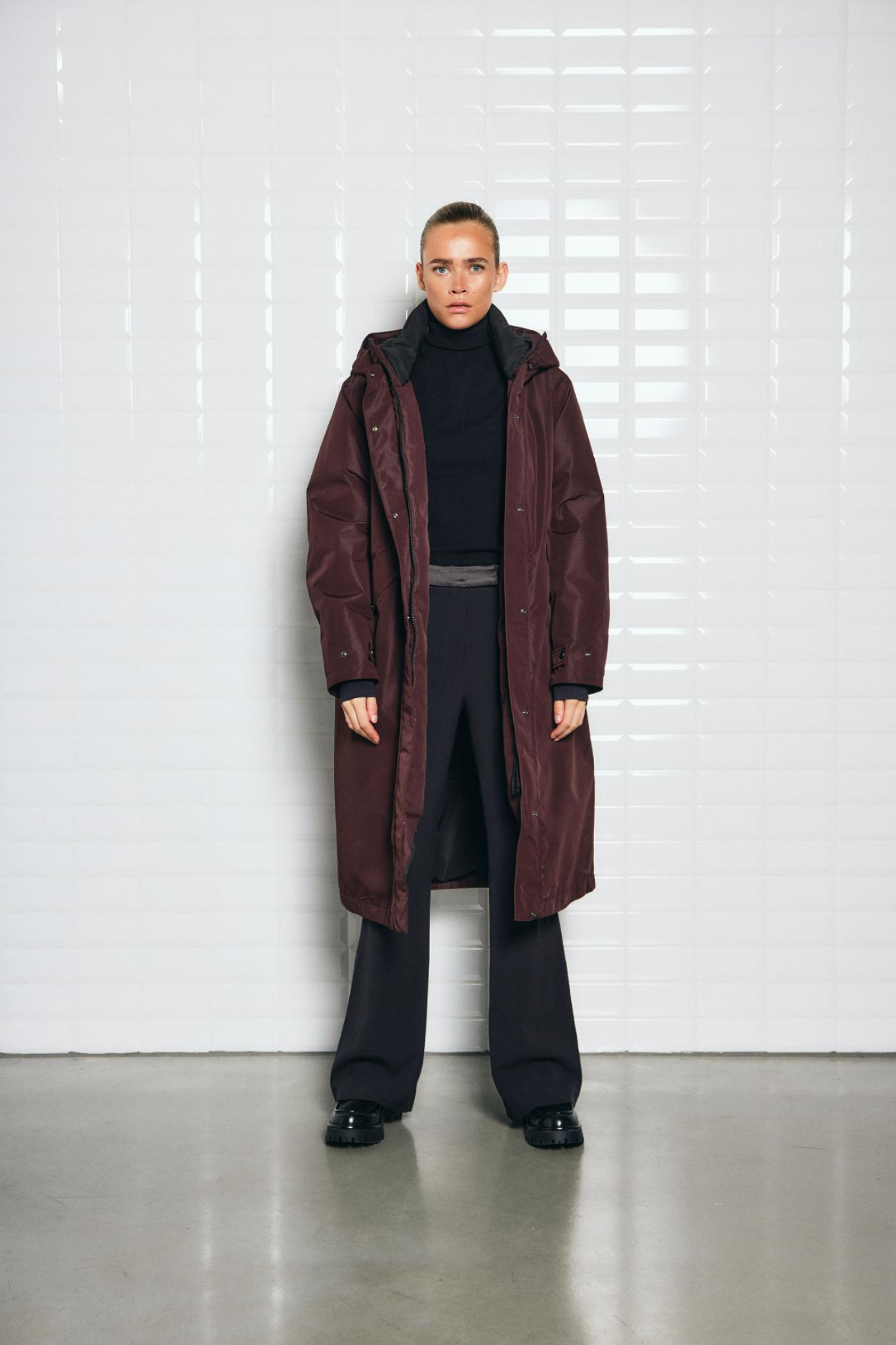 BROOKLYN FUNCTION PARKA - WINDSON WINE