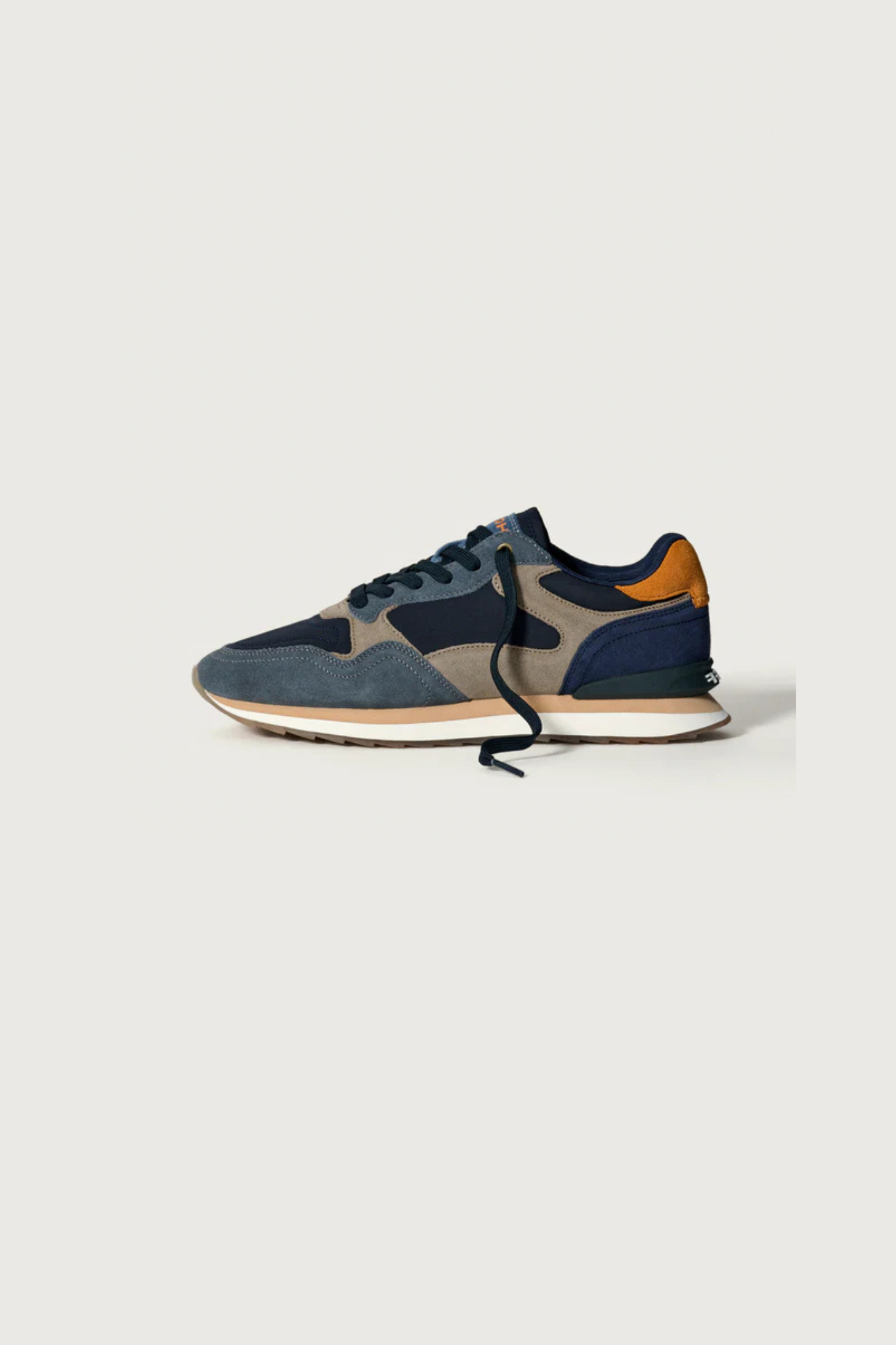 CITY VENICE MEN SNEAKERS - BLUE/ORANGE/BROWN